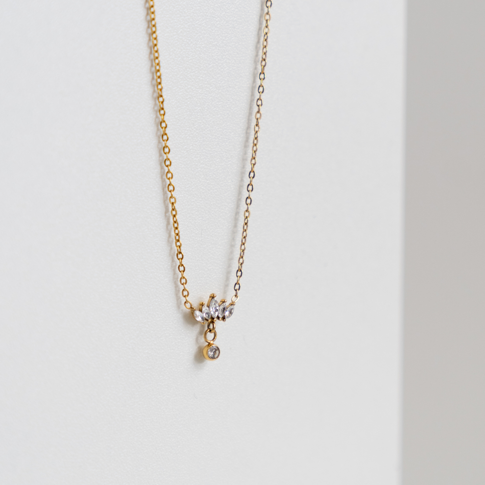 Lotus Necklace - Gold