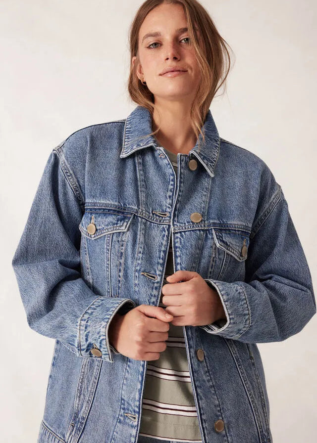 ラル　20SS BAUHAUS OVERSIZE DENIM JACKET ラル 20SS BAUHAUS OVERSIZE DENIM JACKET ラル 20SS BAUHAUS OVERSIZE