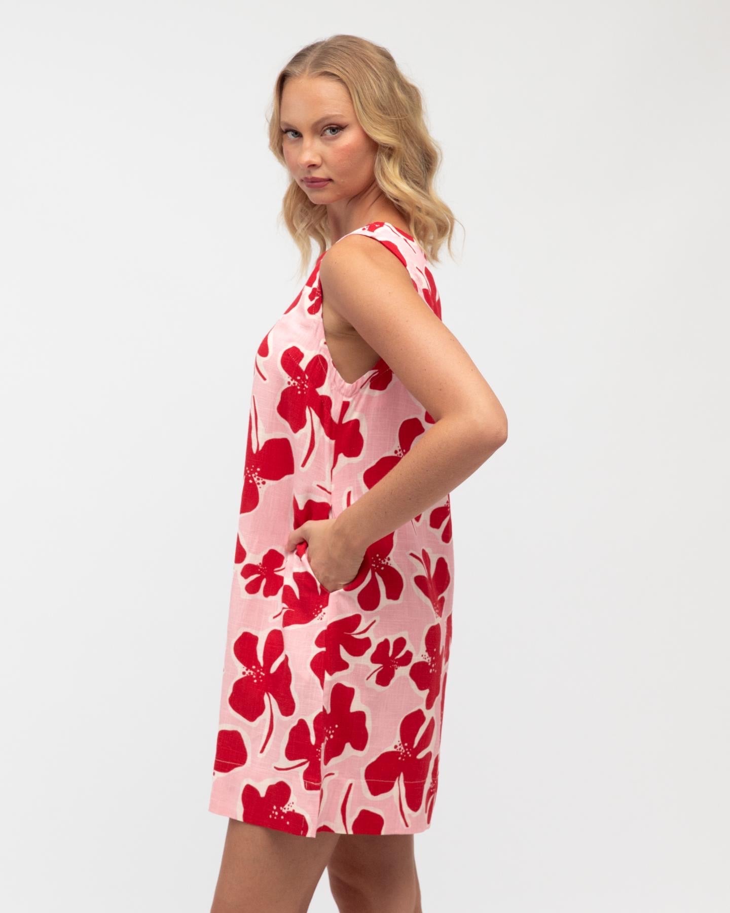 Arlo Flower Mini Dress