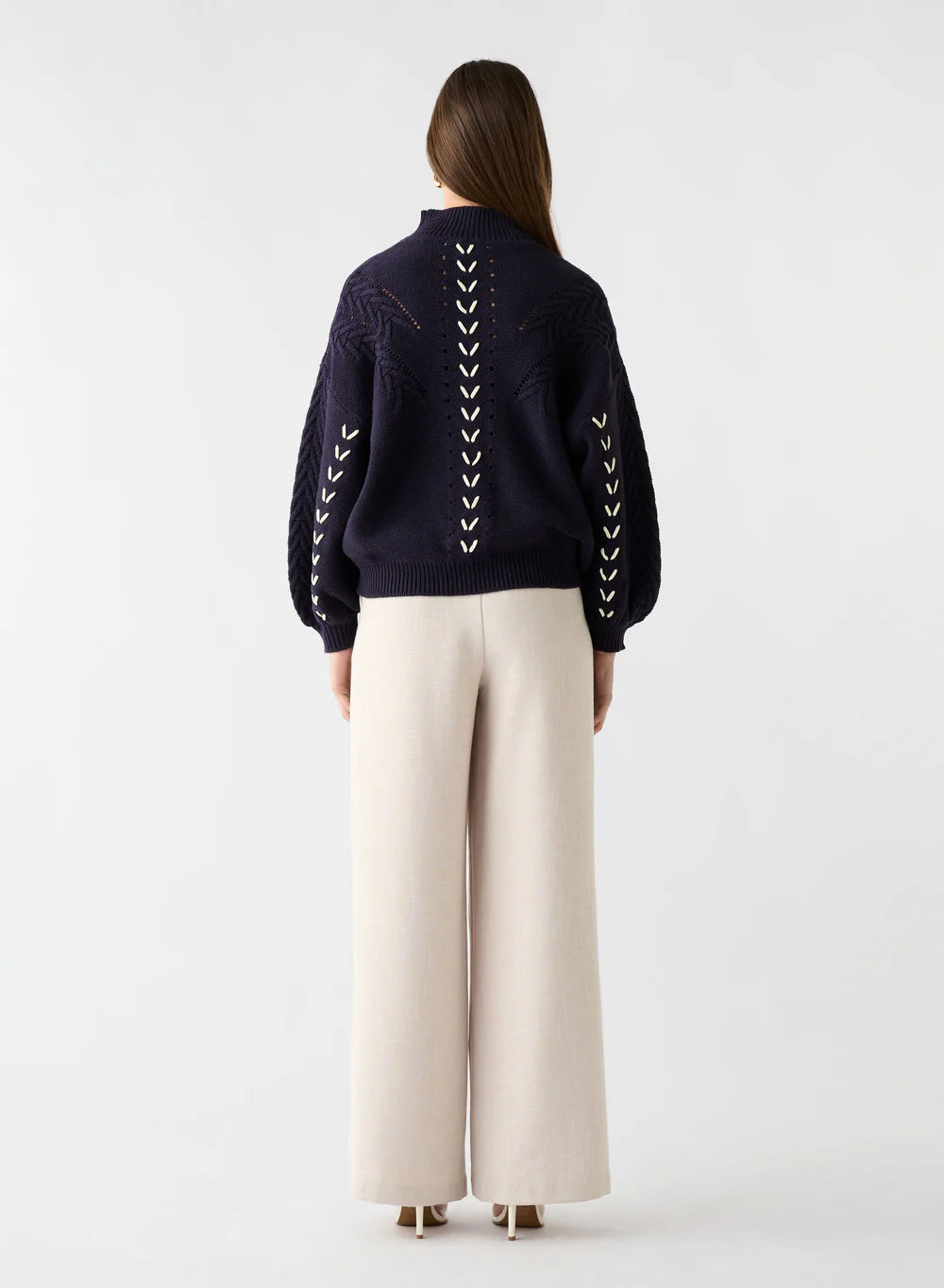 Jody Cable Knit - Indigo