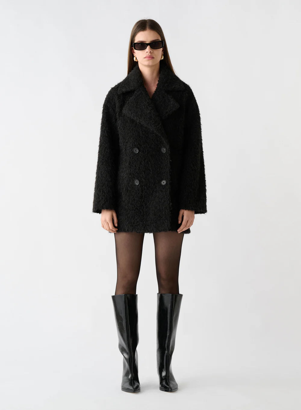 Octave Coat - Black