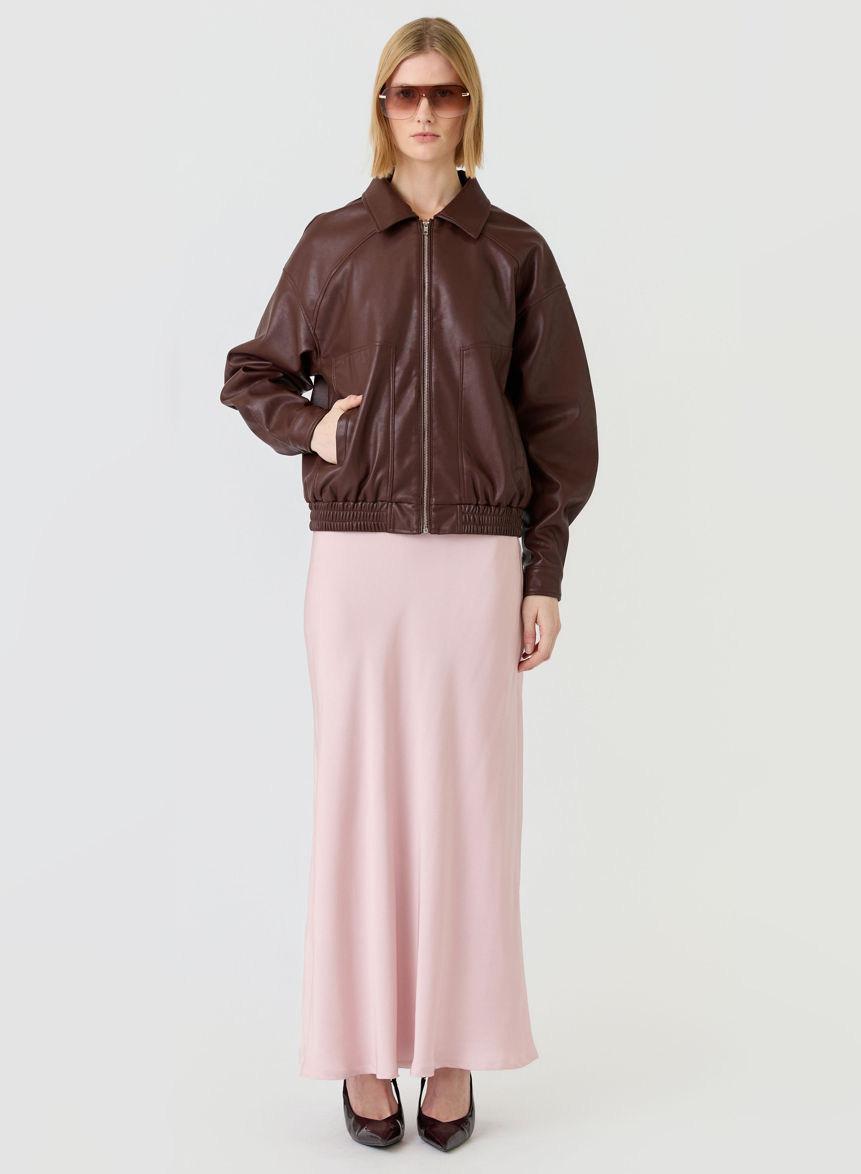 Clea Jacket - Mulberry