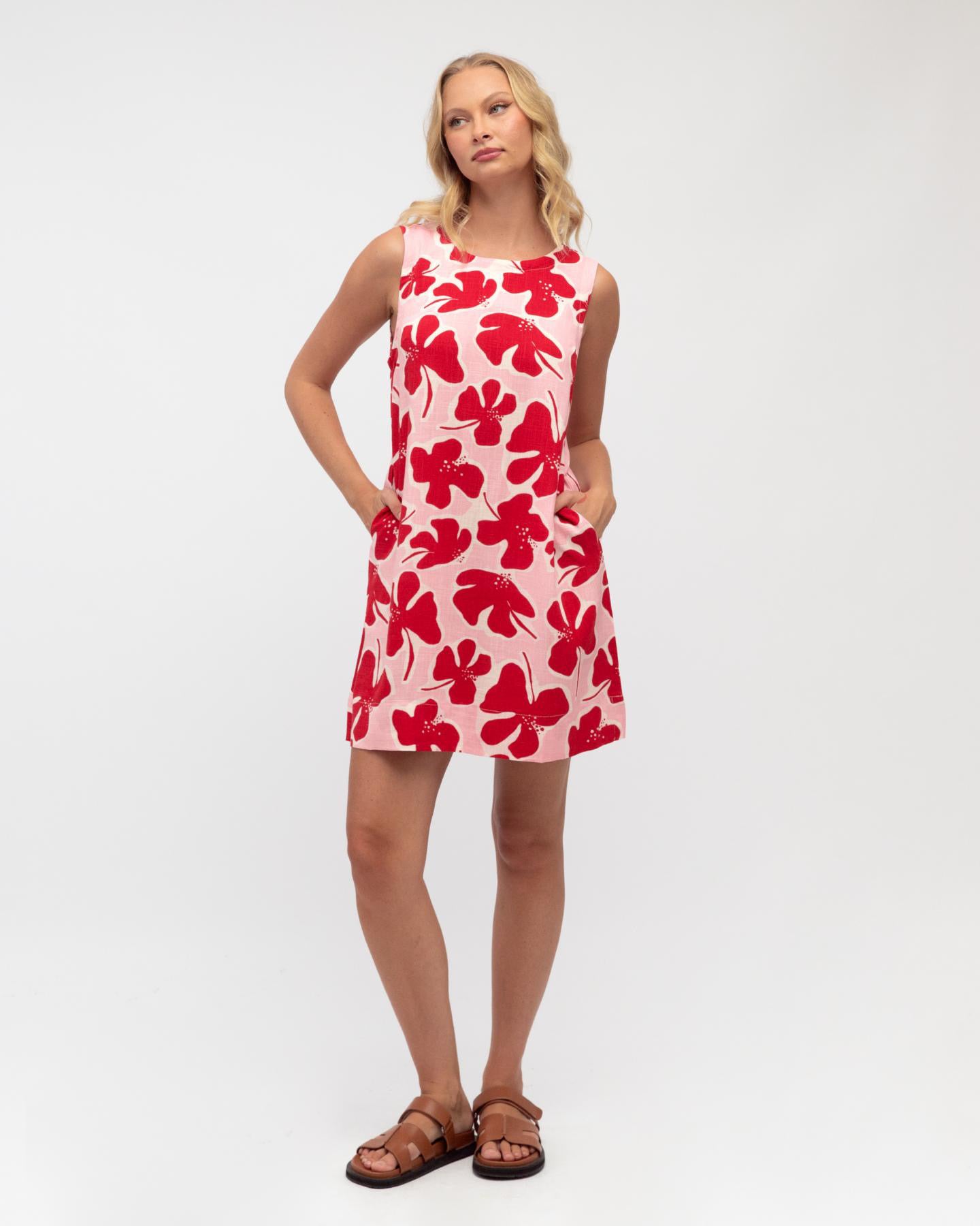 Arlo Flower Mini Dress