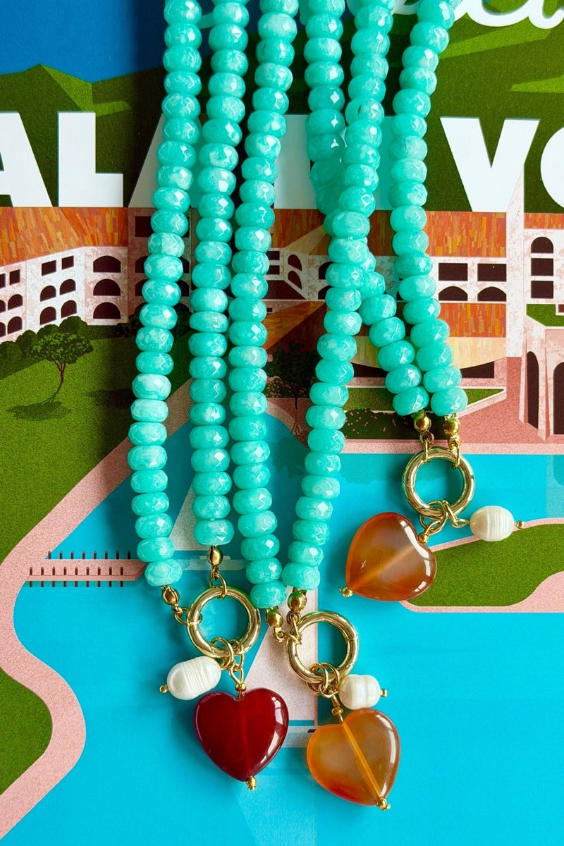 Santorini Heart Necklace