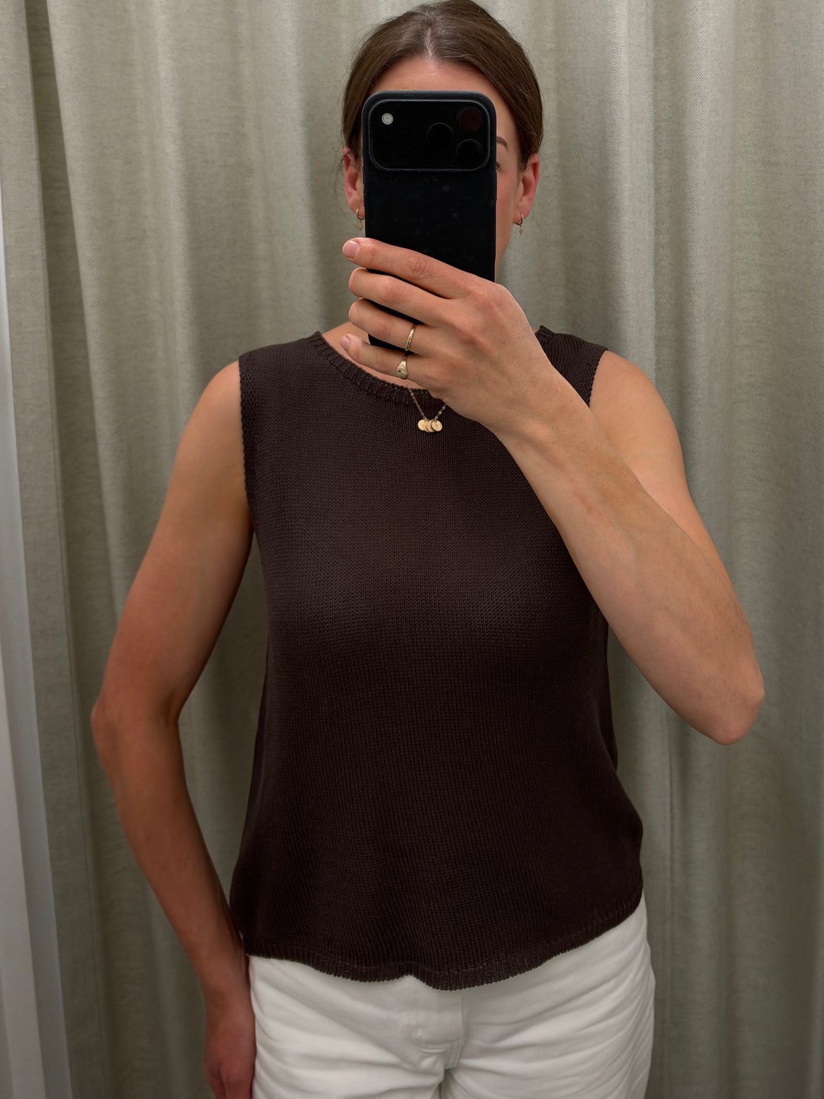 Spring Tank - Chocolate