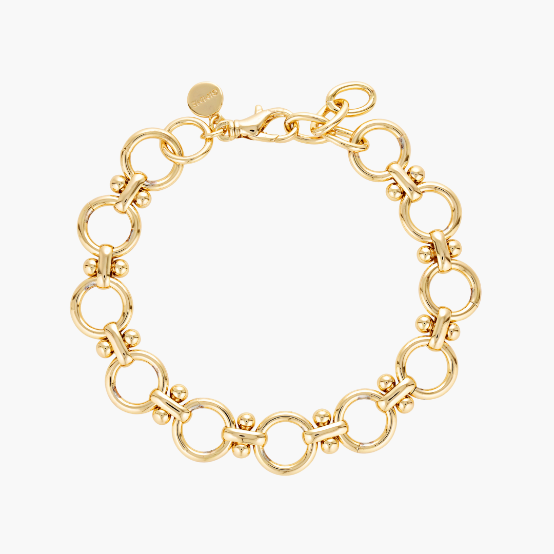 Lulu Circle Bracelet - Gold