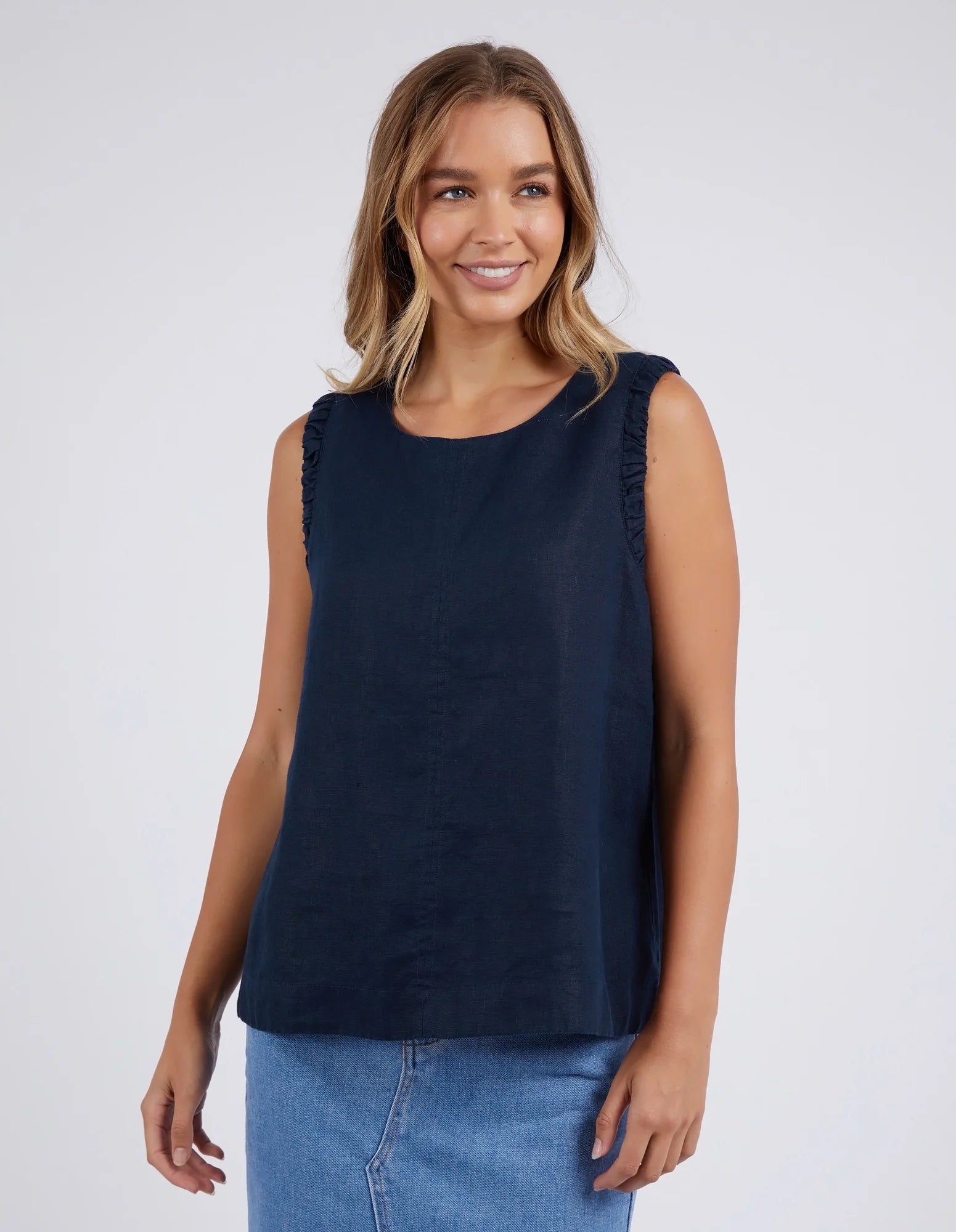 Bastia Top - Dark Sapphire