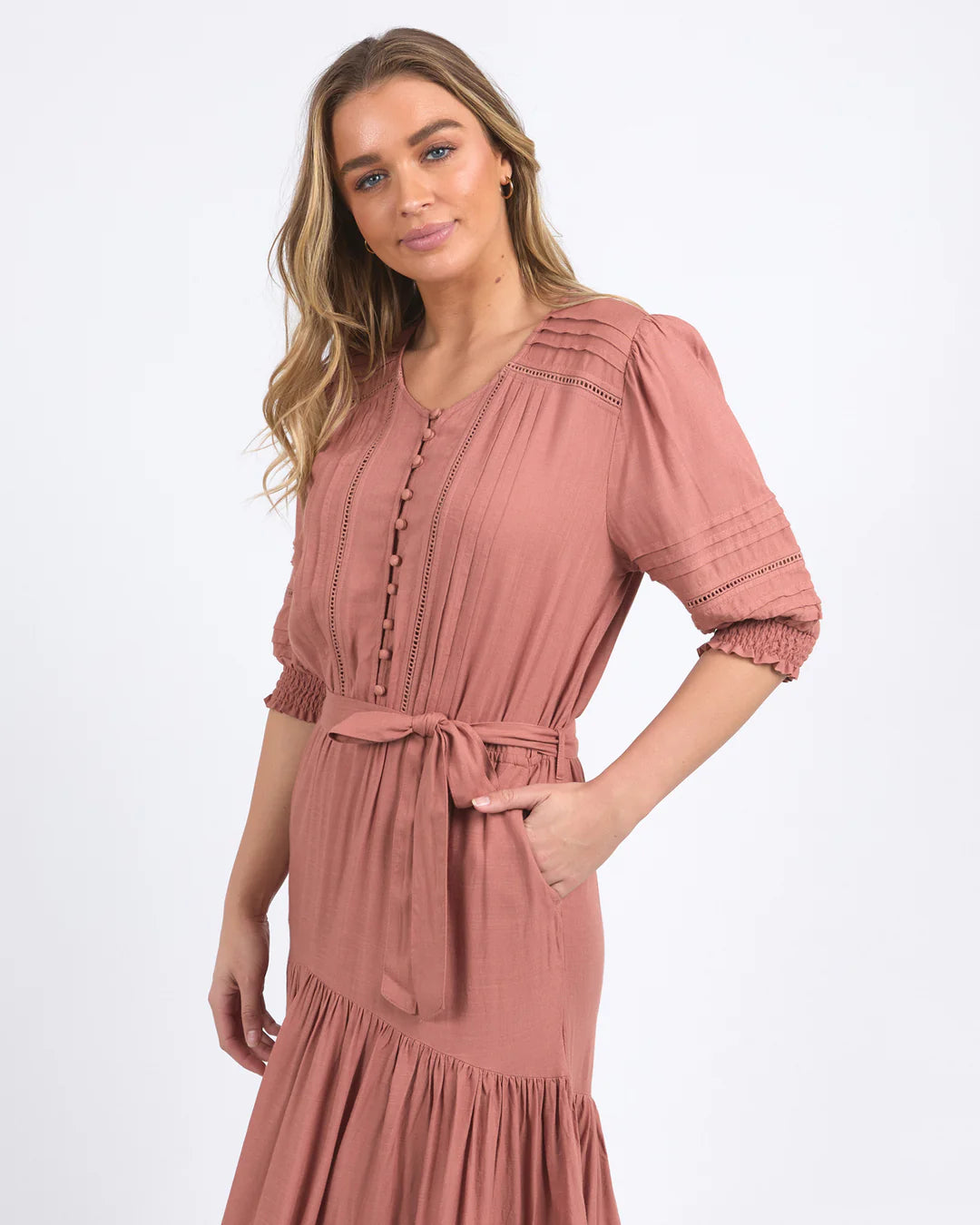 Thea Dress - Clay