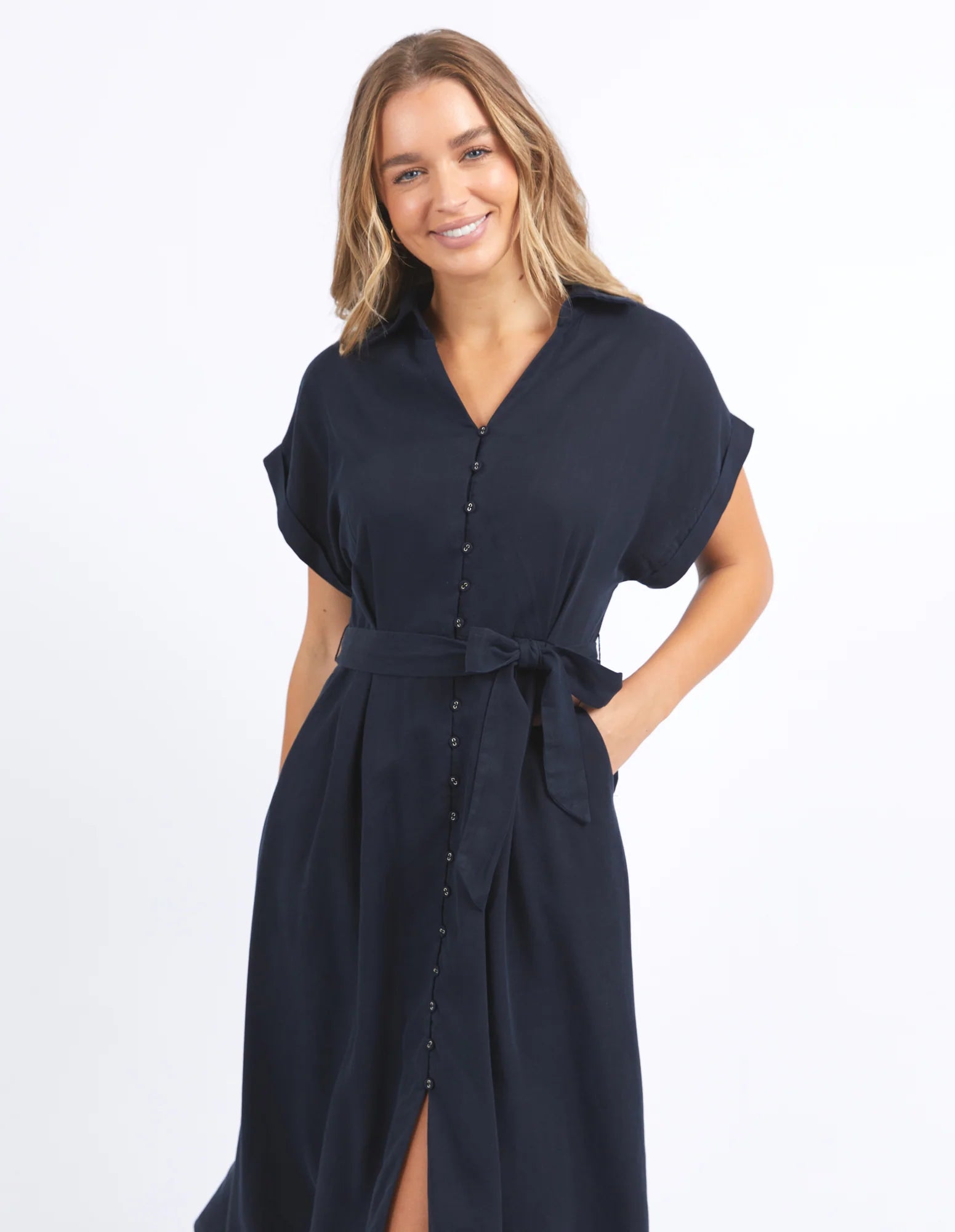 Lucia Dress Washed Black