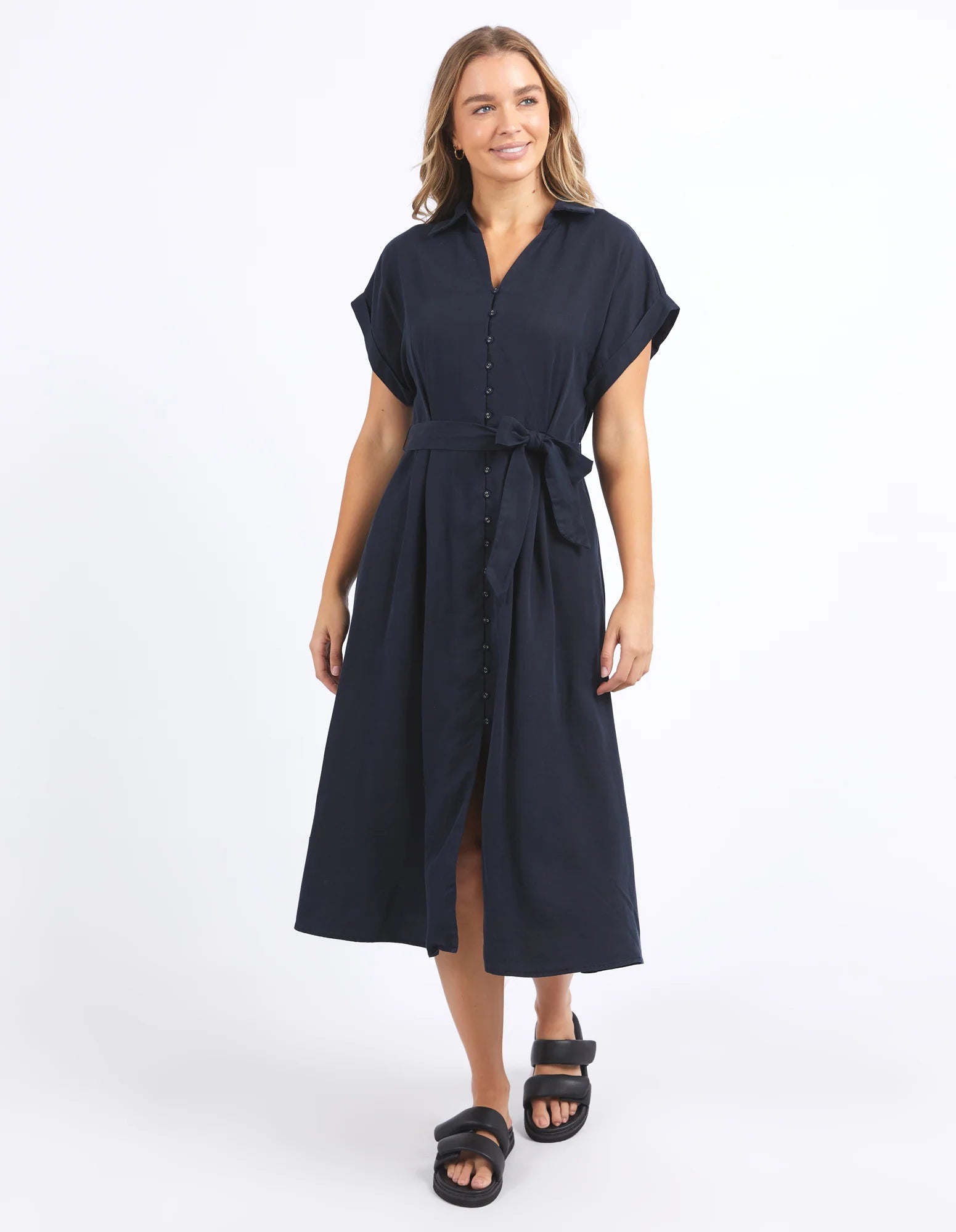 Lucia Dress Washed Black