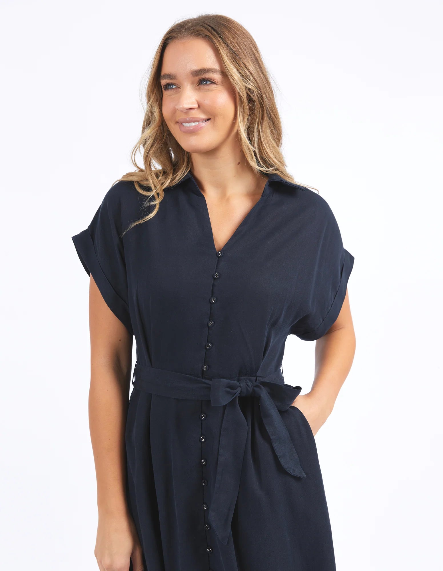 Lucia Dress Washed Black