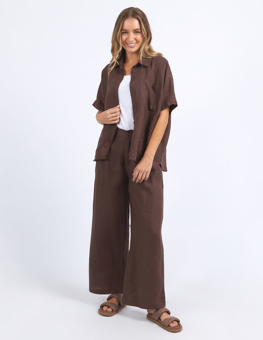 Pierra Shirt - Chocolate