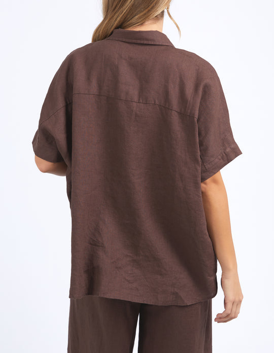 Pierra Shirt - Chocolate