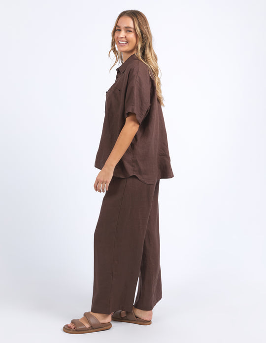 Pierra Shirt - Chocolate