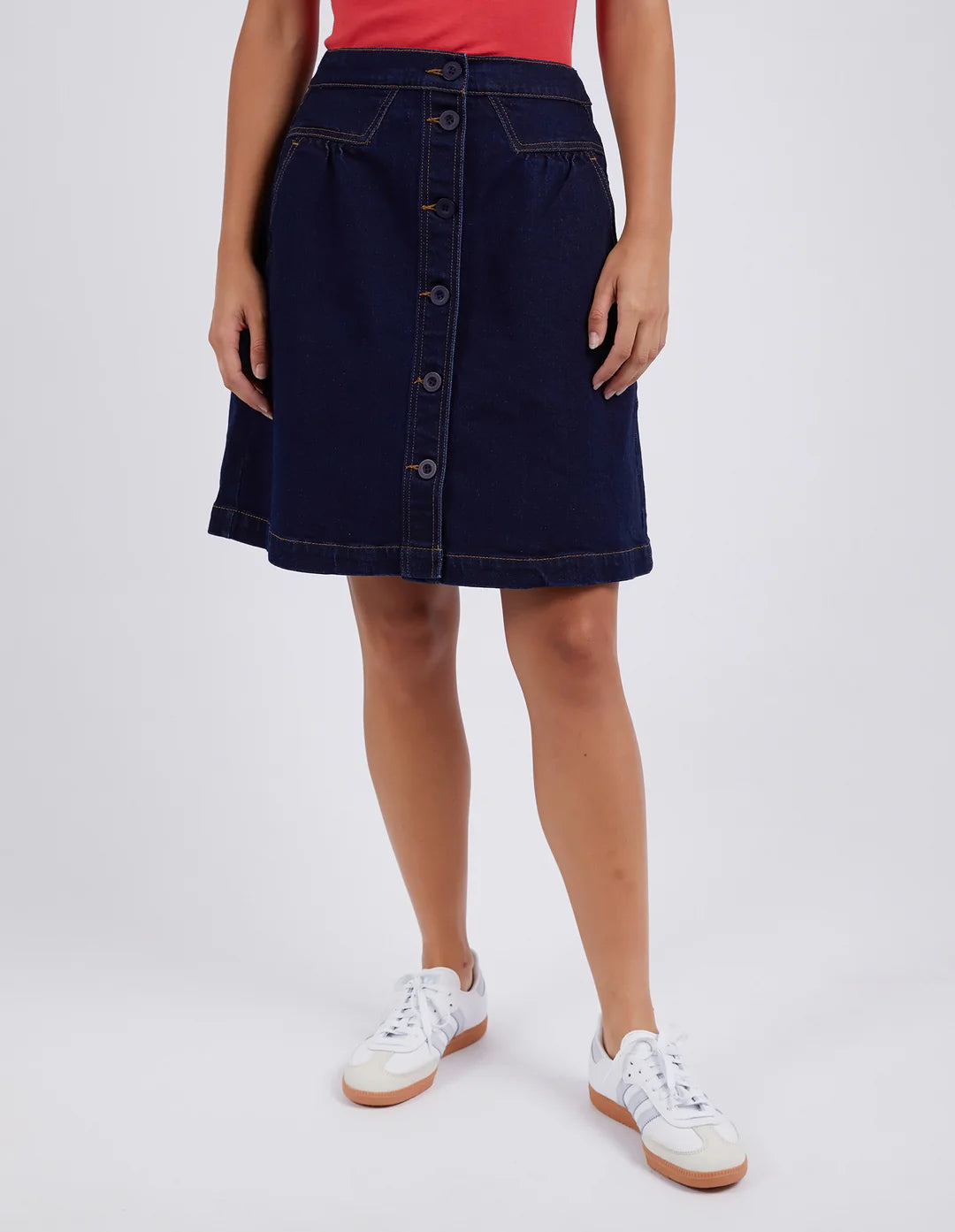 Amanda Skirt - Indigo Denim