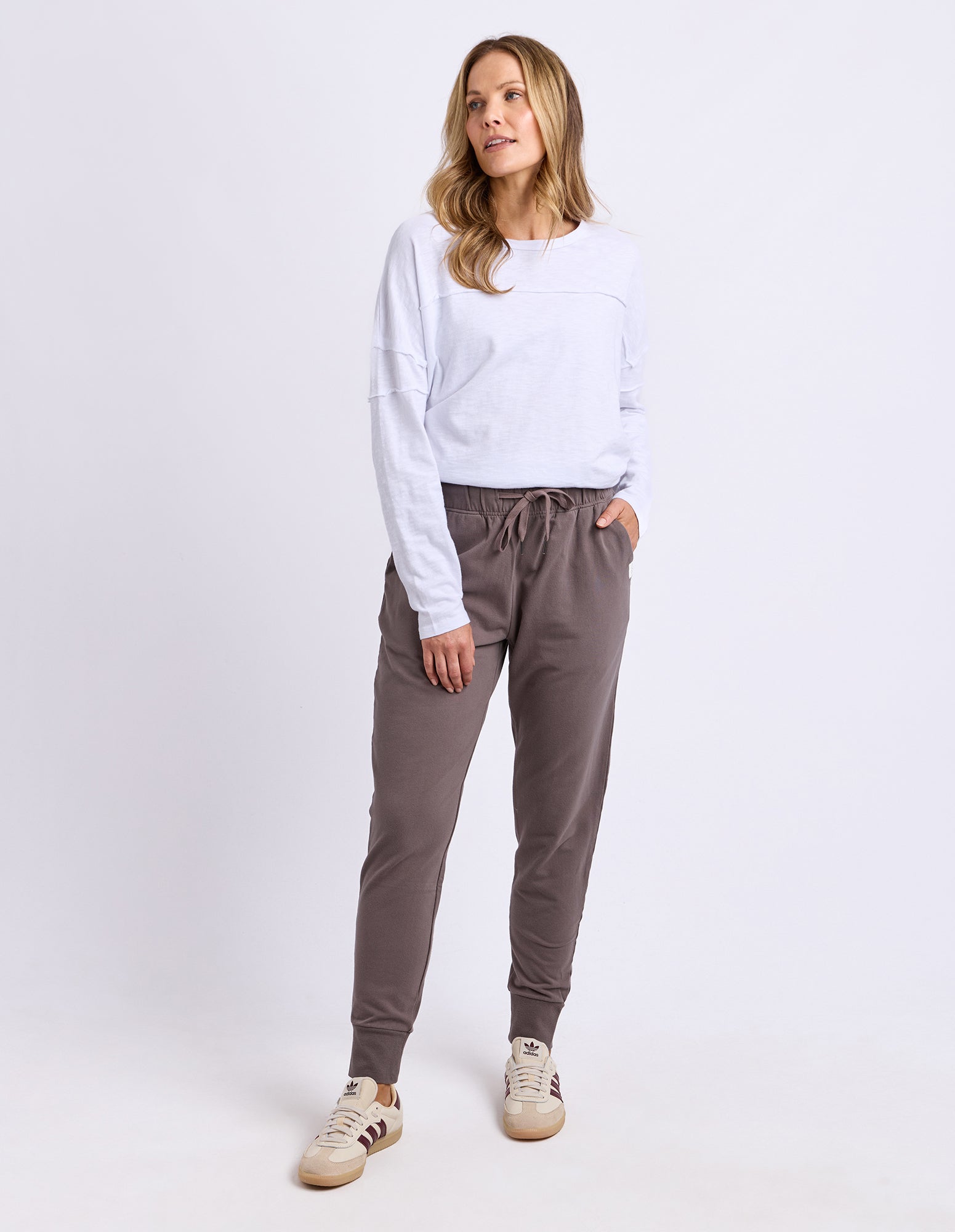 Lazy Days Pant - Stone Grey