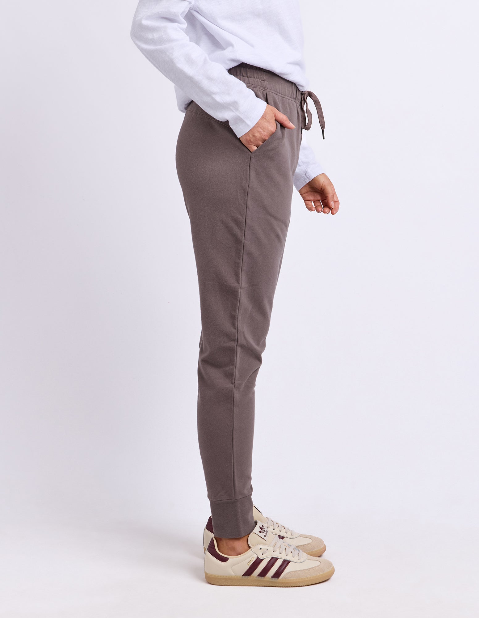 Lazy Days Pant - Stone Grey