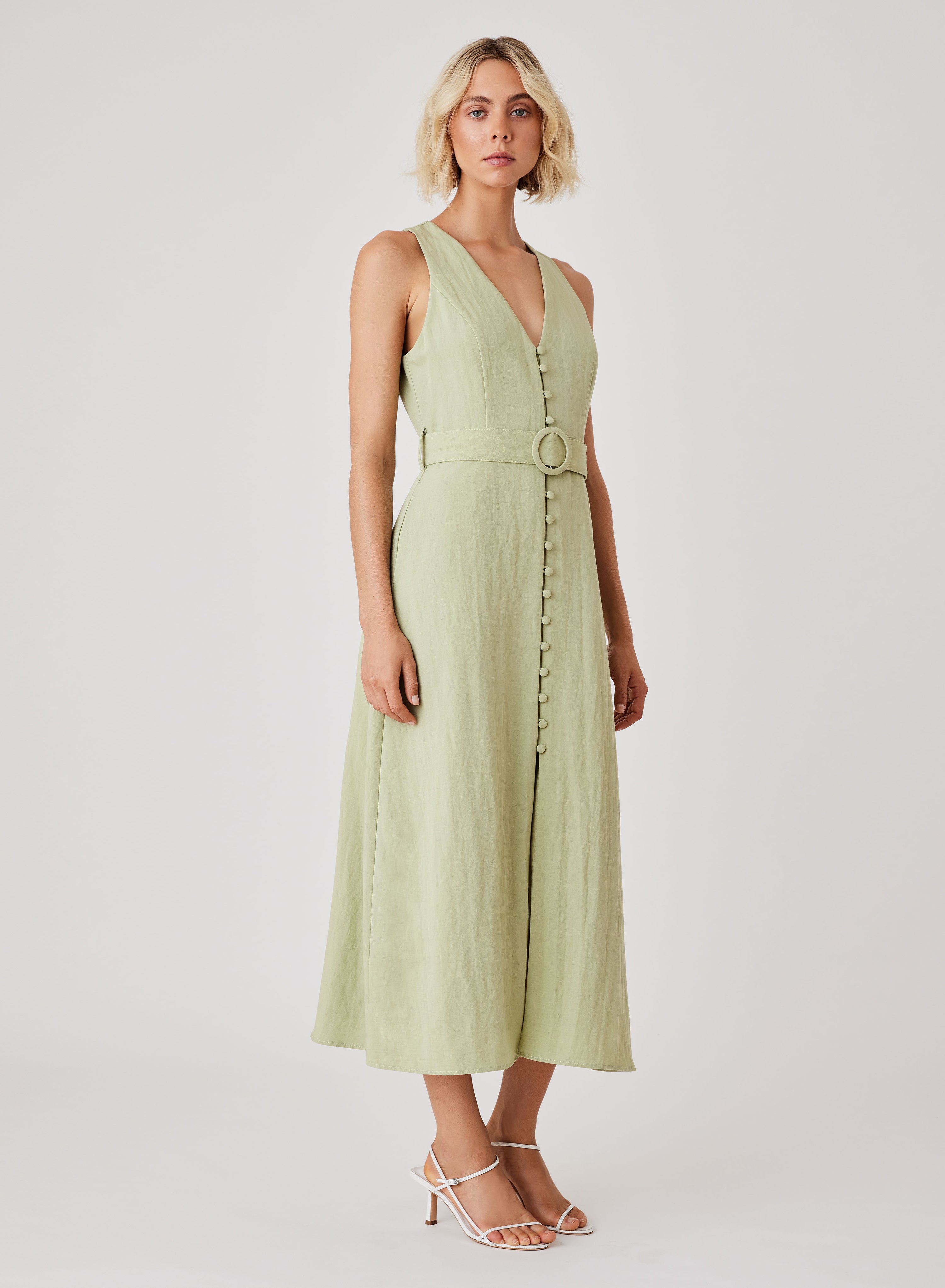 Ritual Midi Dress - Fern