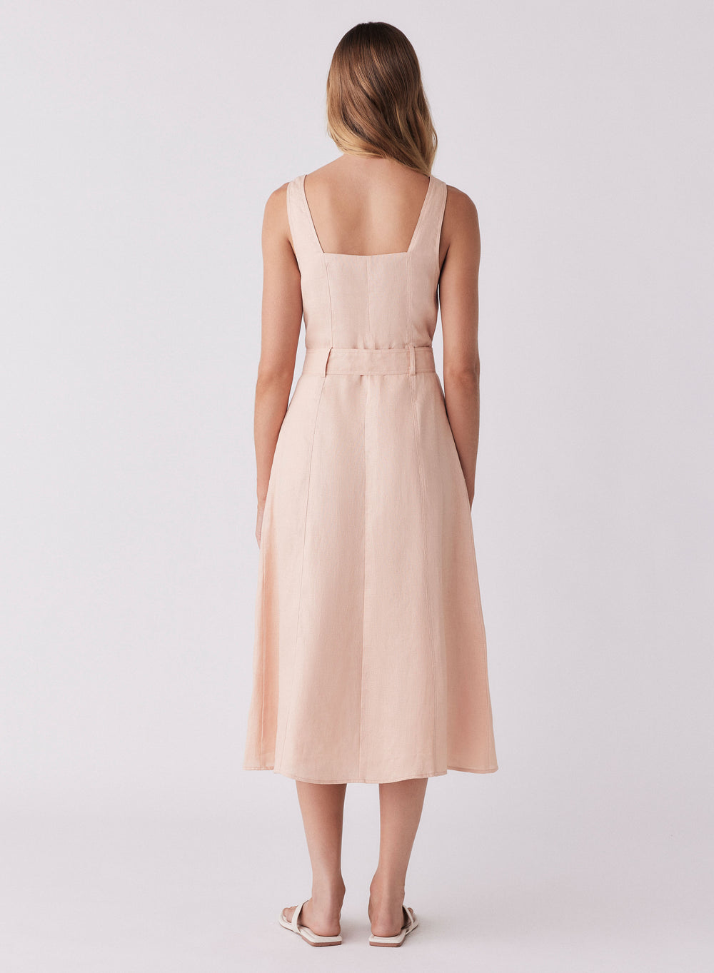 Portsea Dress - Peach