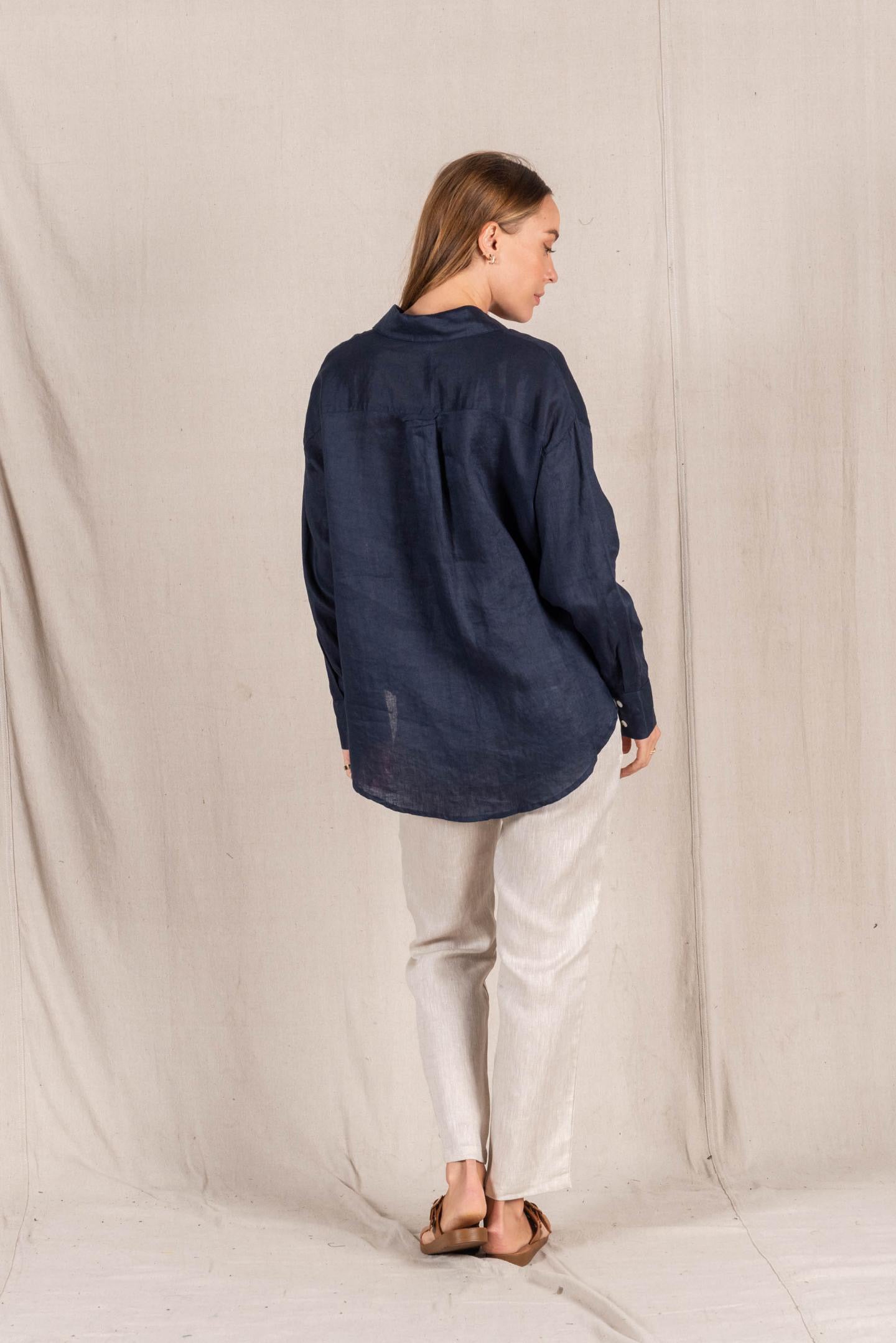 Millie Shirt - Navy