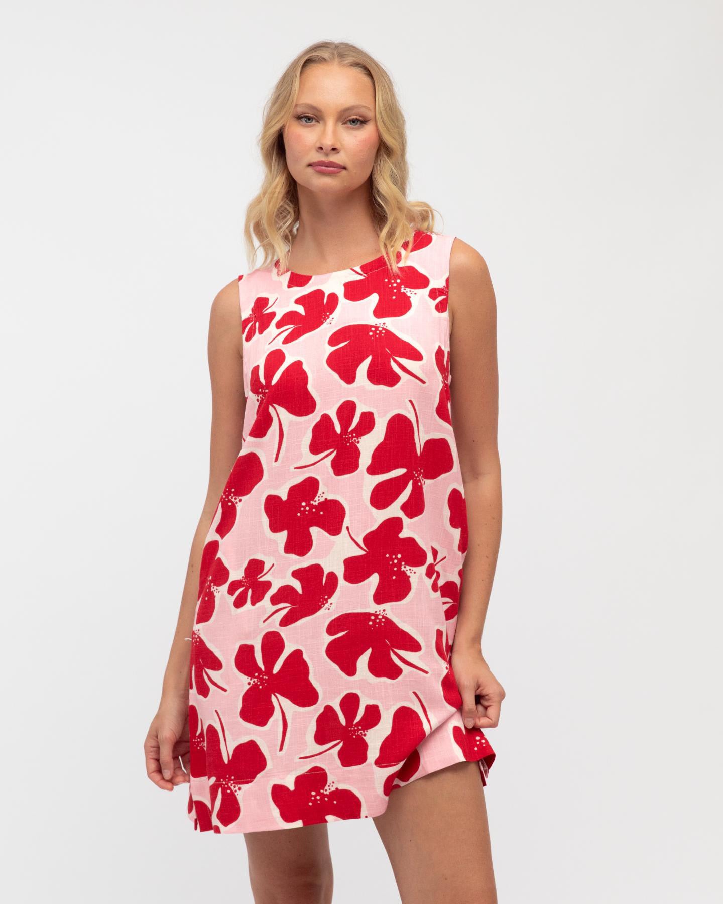 Arlo Flower Mini Dress