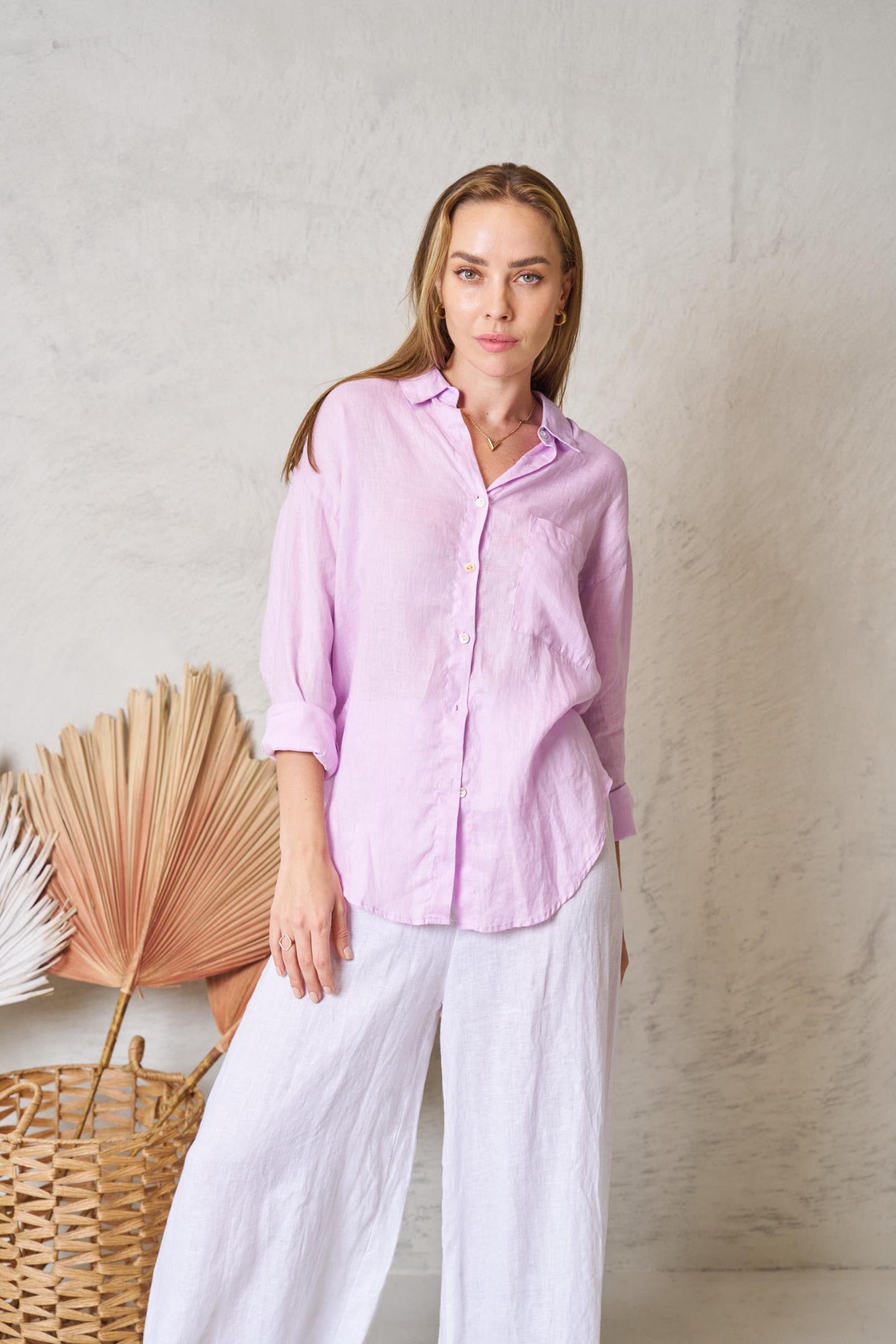 Millie Shirt - Lilac
