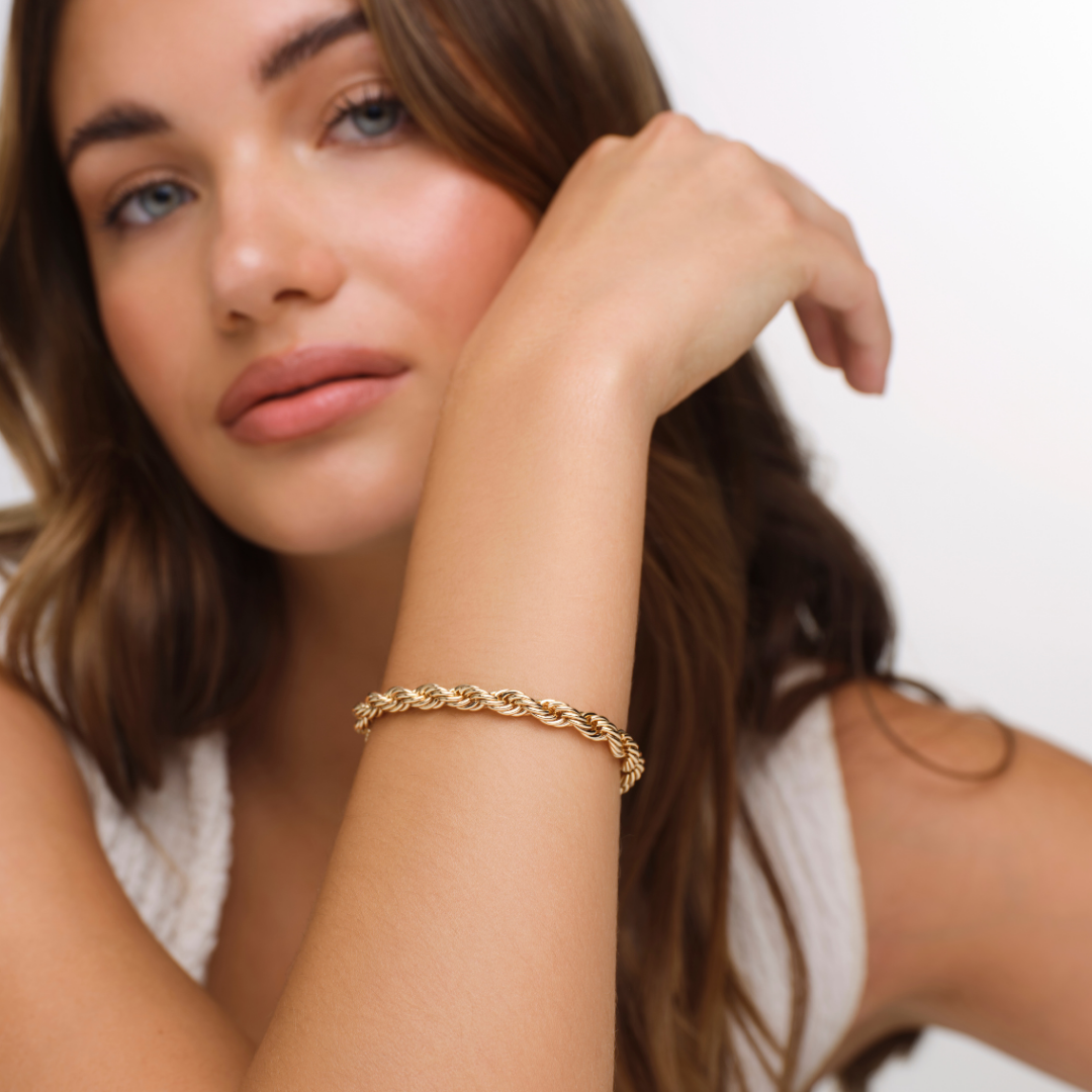 Betty Rope Bracelet - Gold