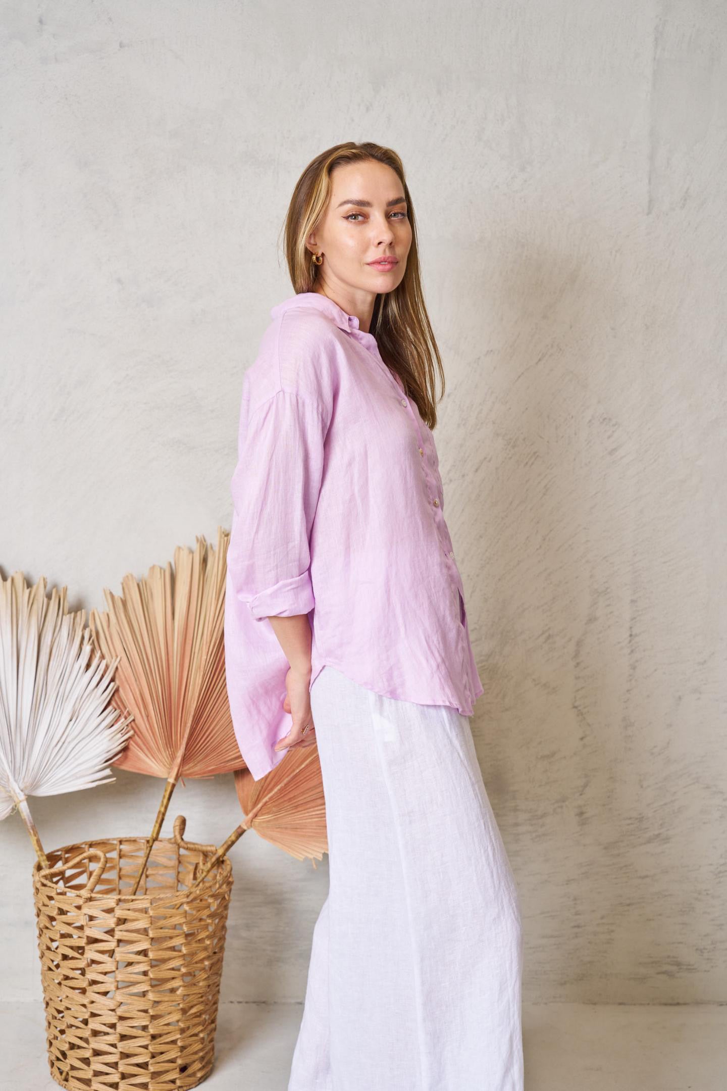 Millie Shirt - Lilac