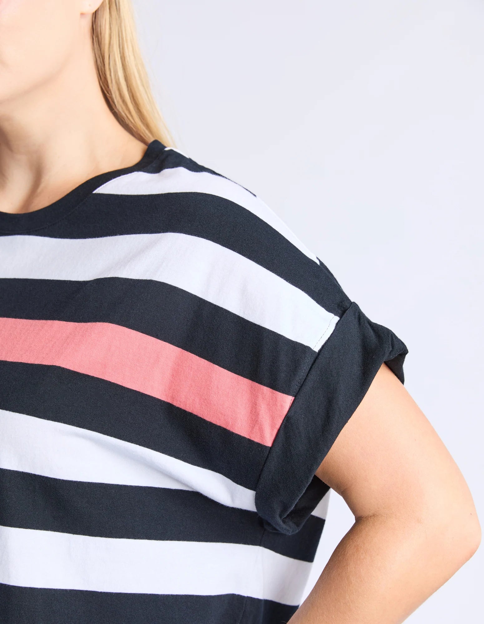 Mckinley Dress - Black And White Stripe