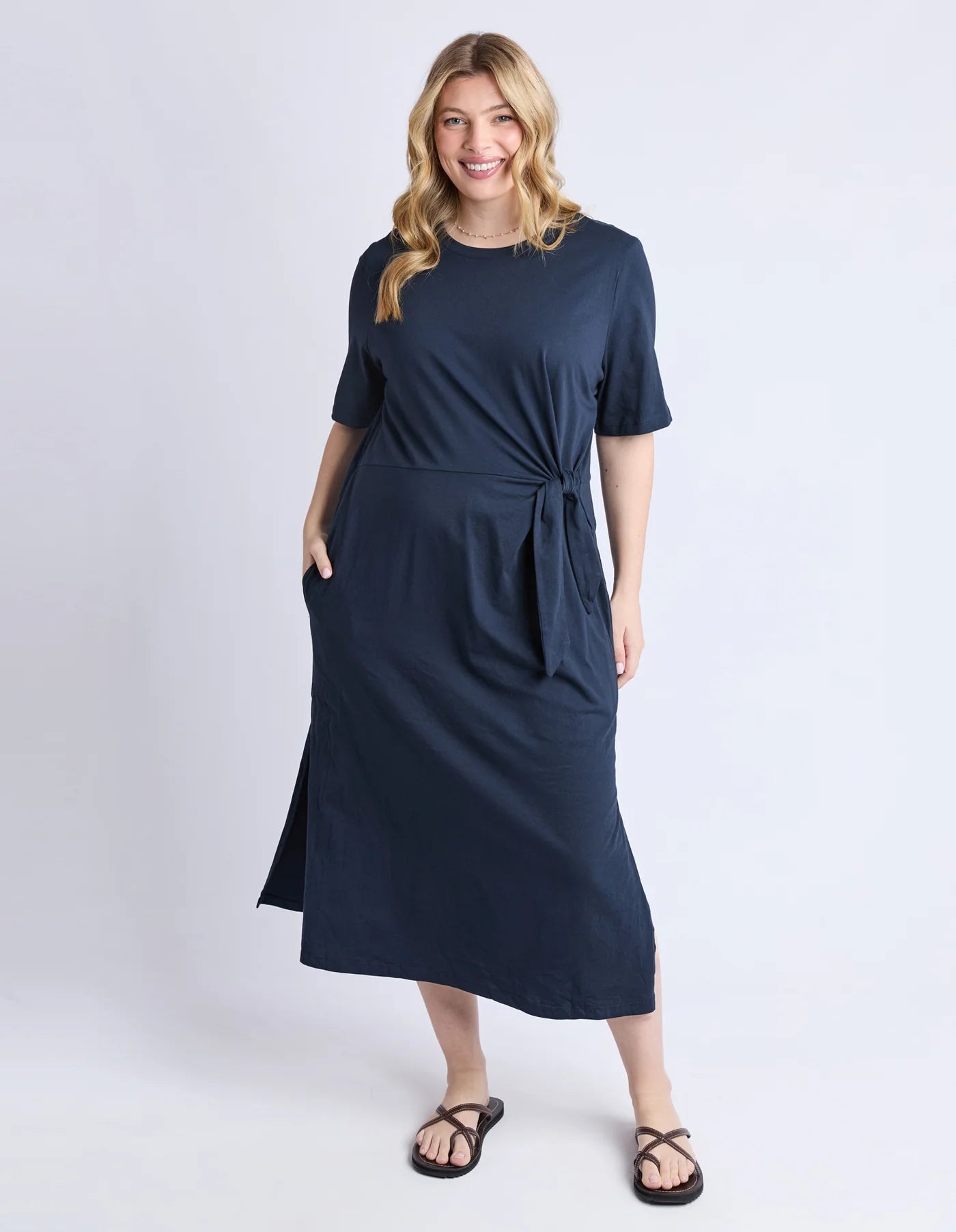 Picnic Dress - Navy