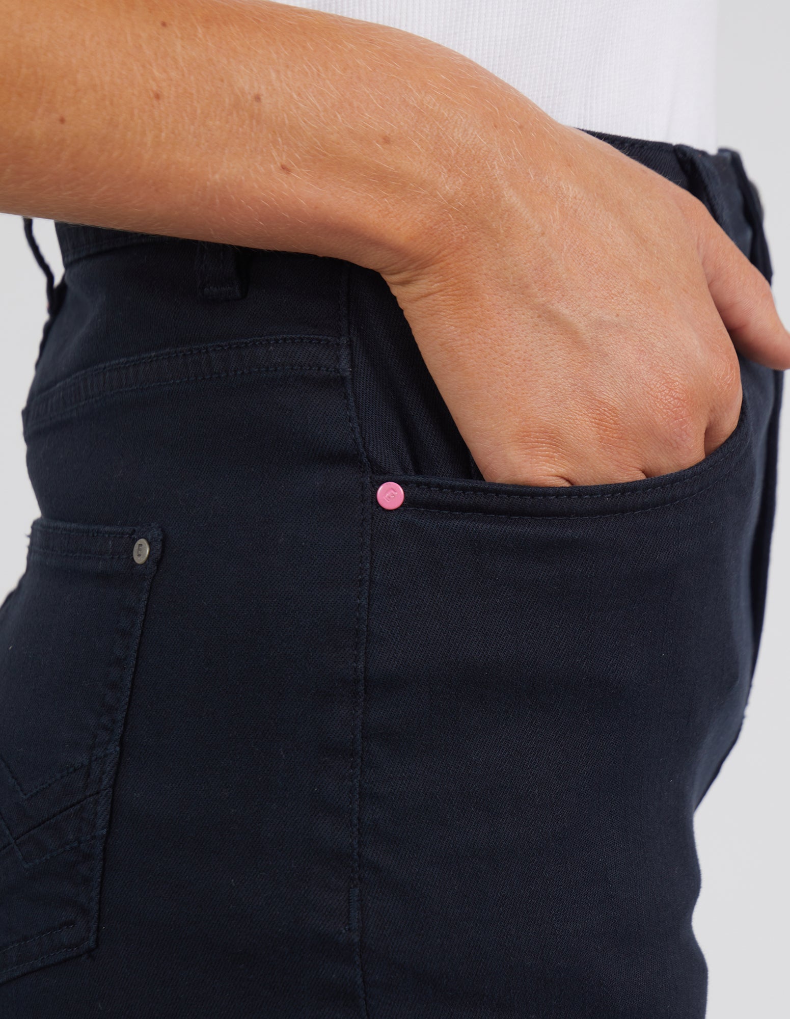 Belle Denim Skirt - Washed Black