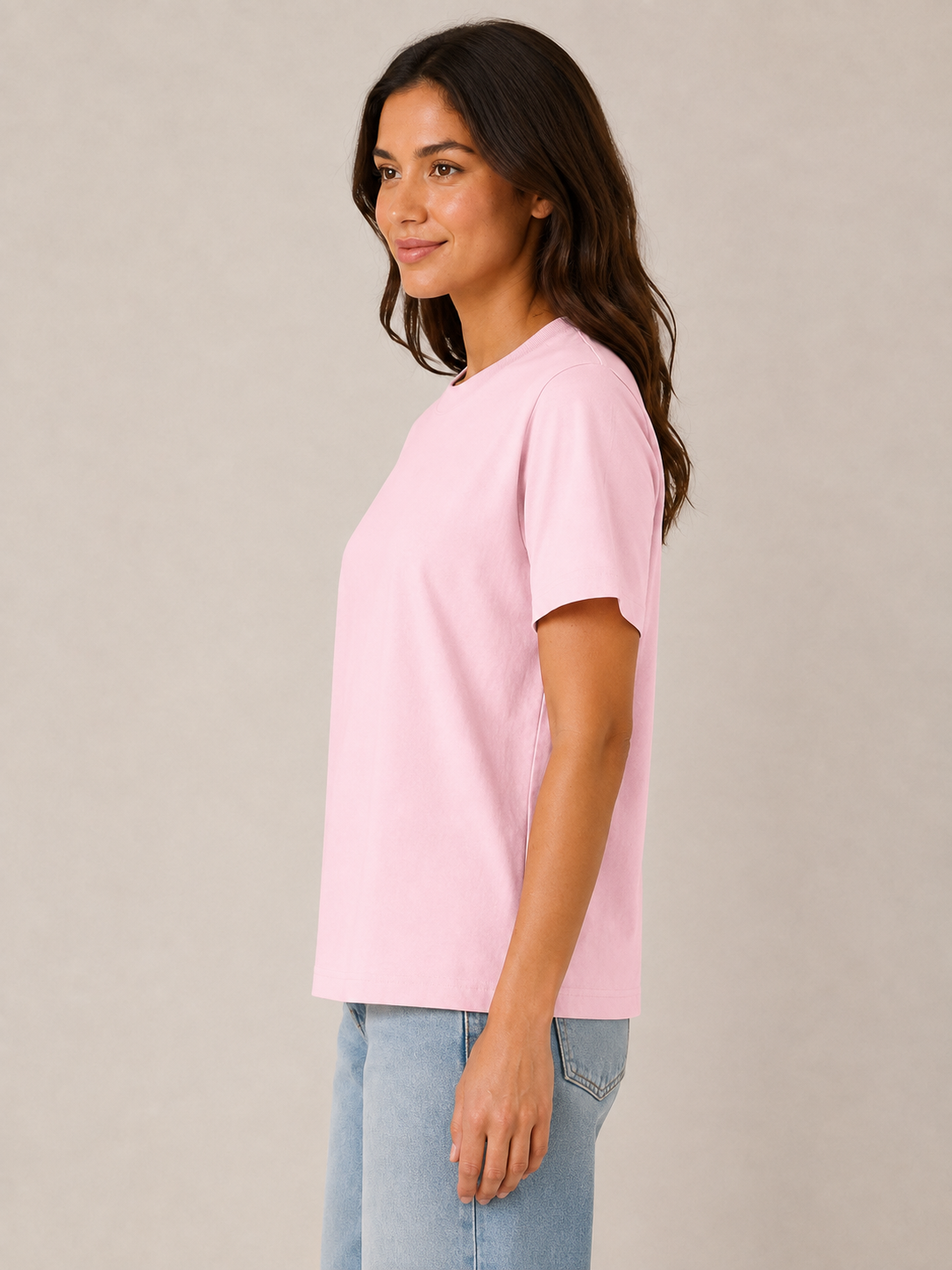 Cotton Tee - Pink