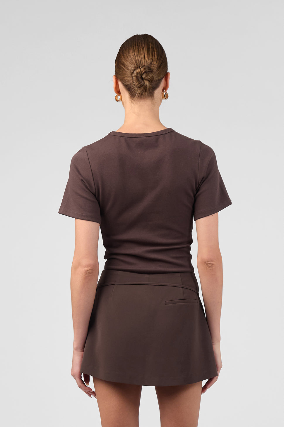 Cotton Tee - Choc
