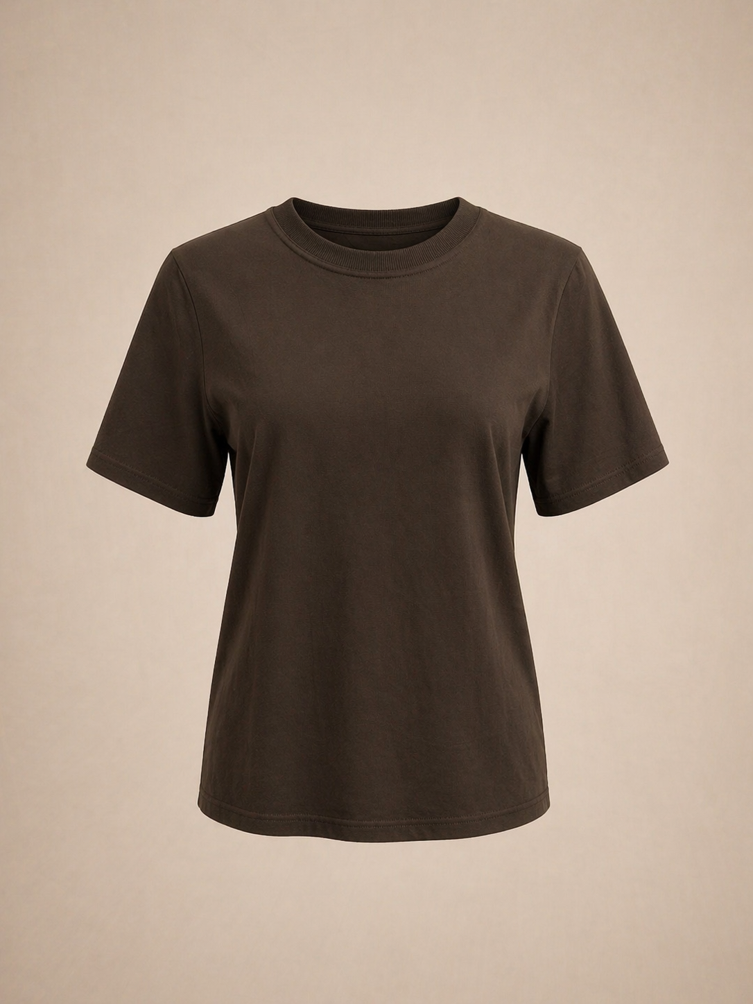 Cotton Tee - Chocolate