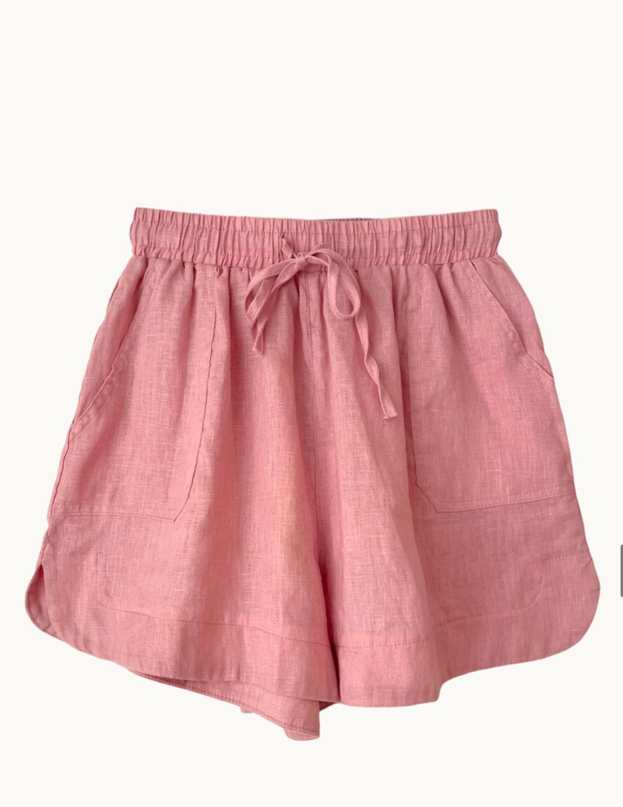 Bronte Linen shorts - Pink