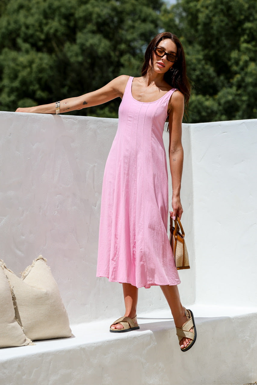 Mayfair Dress - Pink