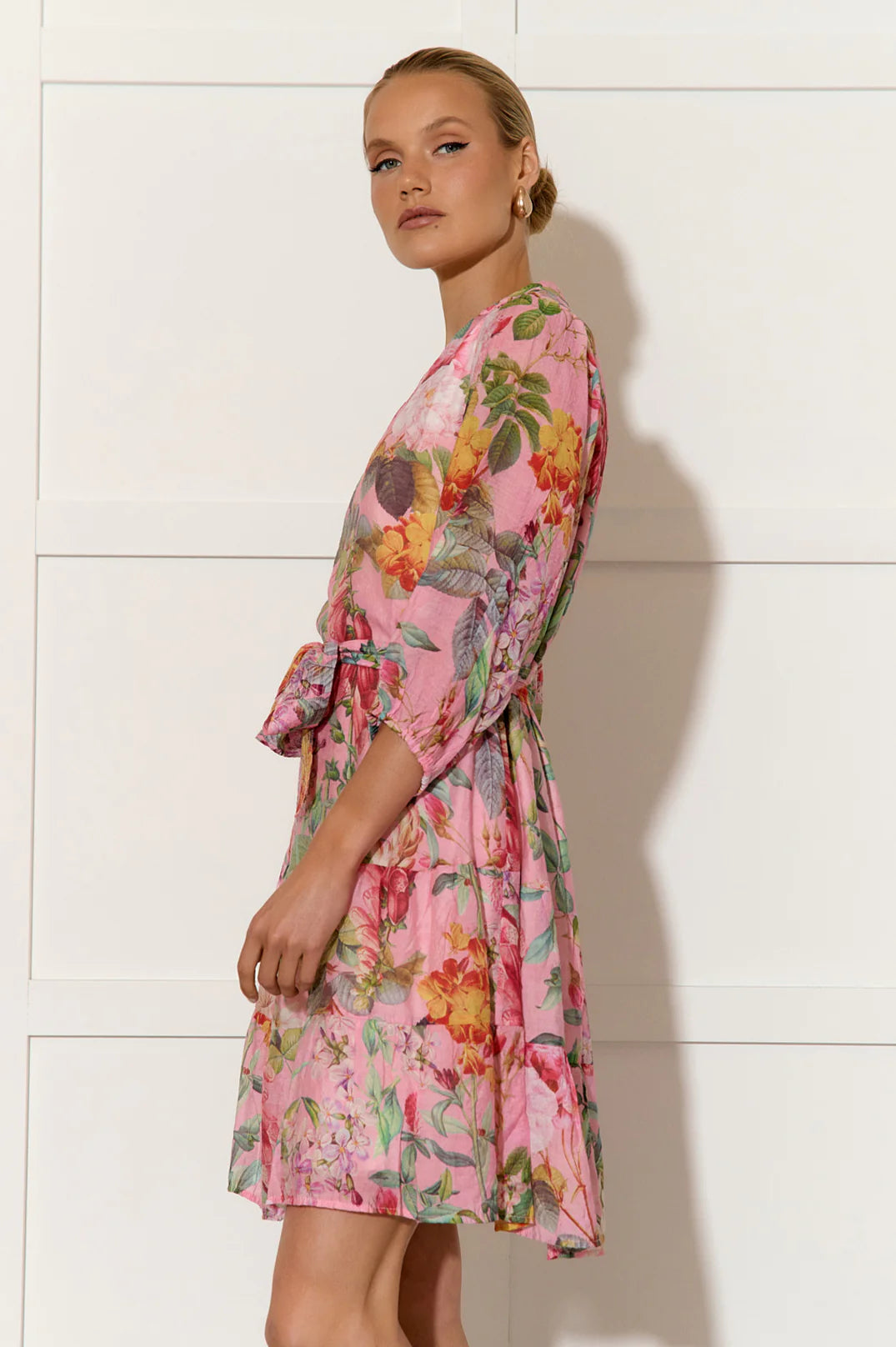 Mara Floral Tiered Dress