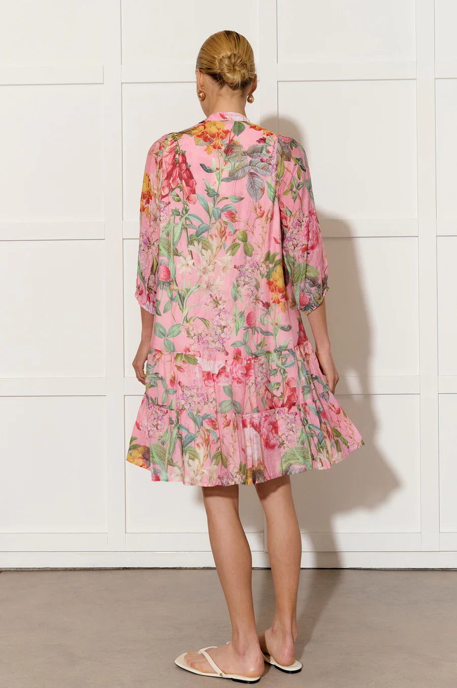 Mara Floral Tiered Dress