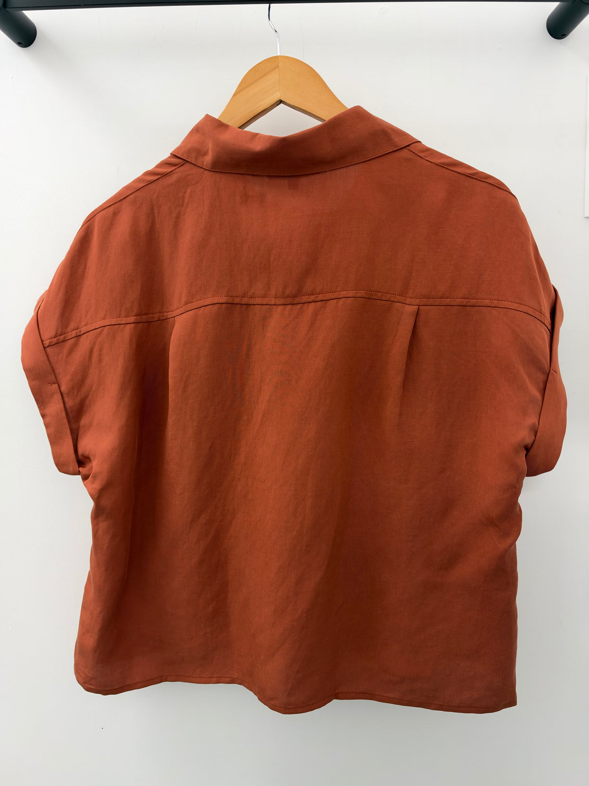 Little Lies Liv Shirt in Terracotta, view 3