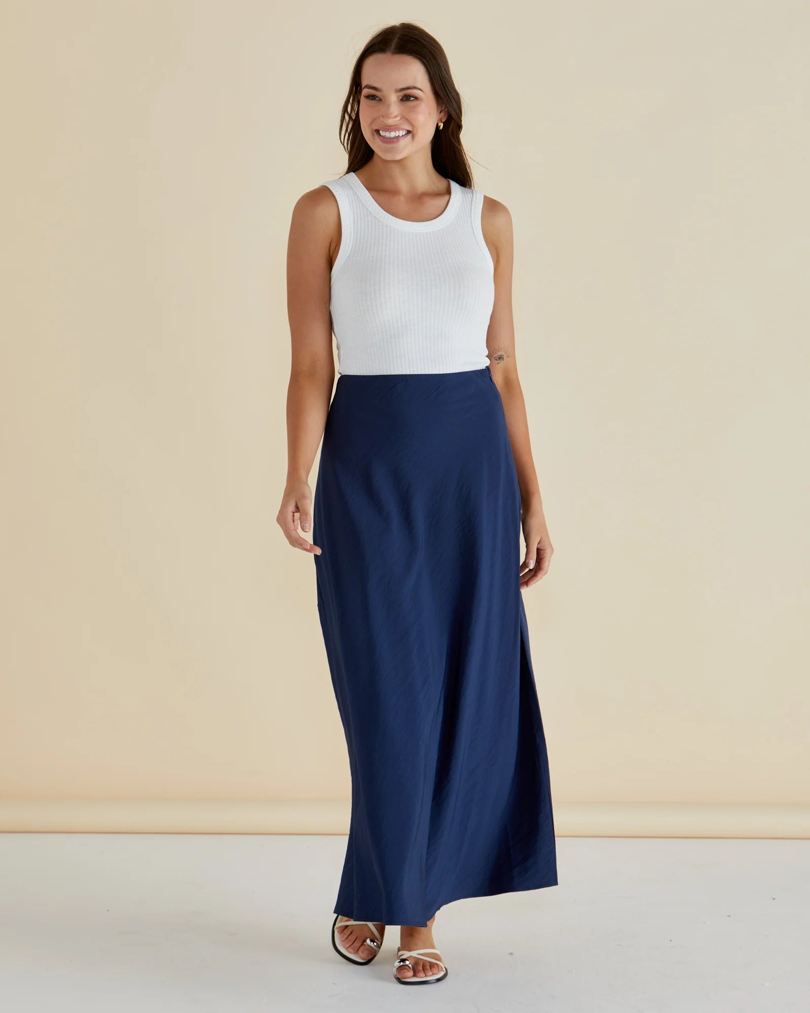 Mindy Skirt - Navy Blue