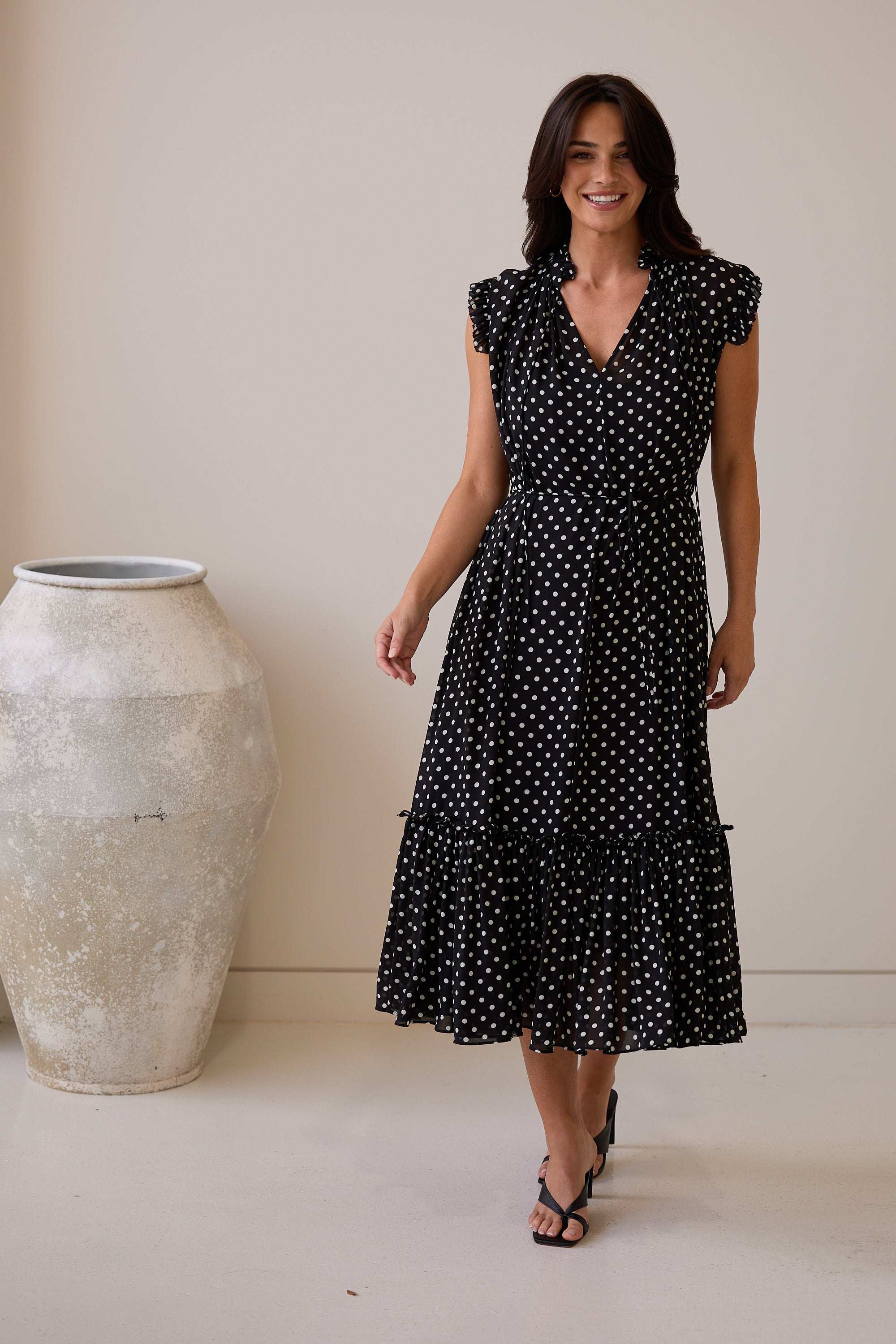 Broadway Dress - Polka Dot