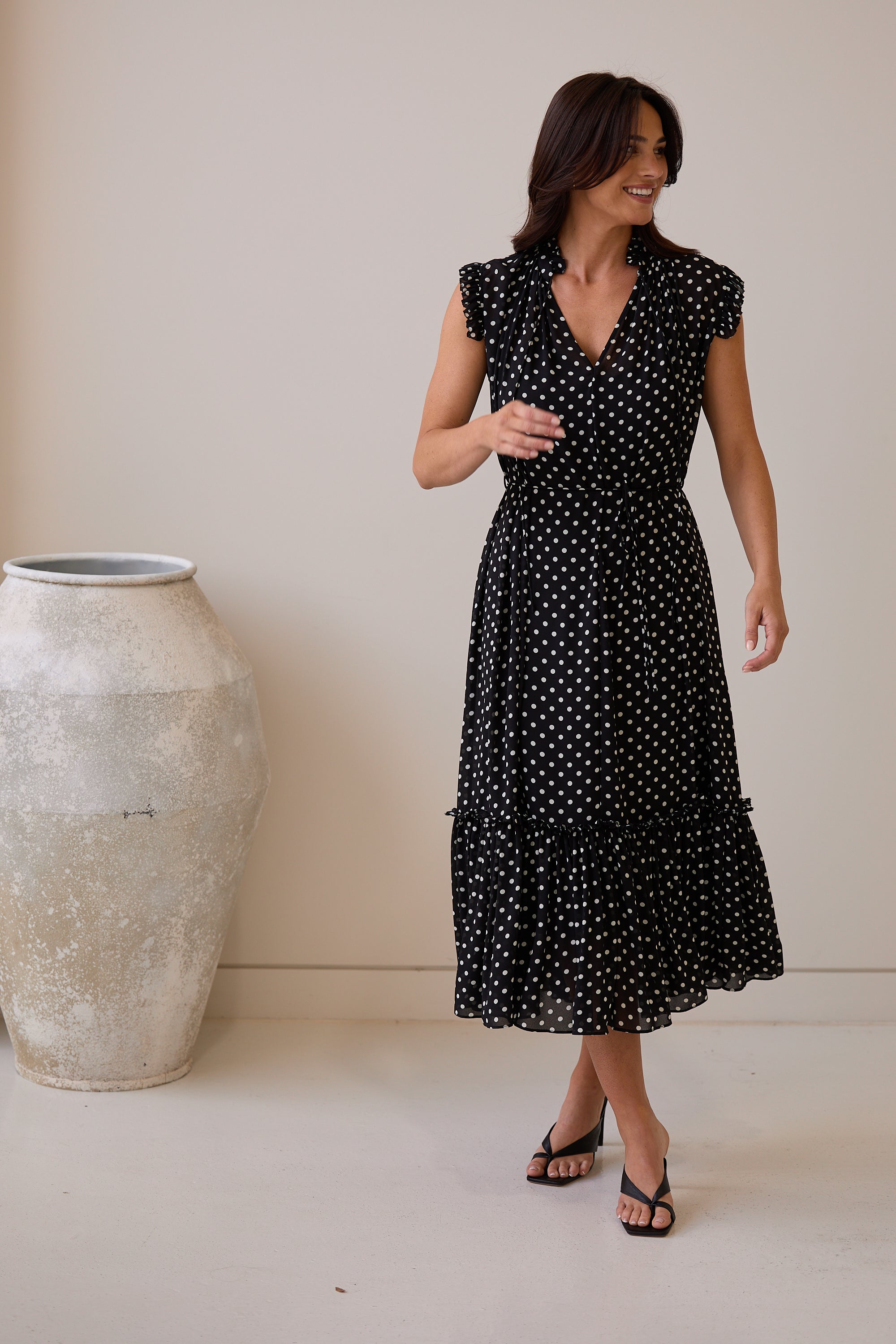 Broadway Dress - Polka Dot