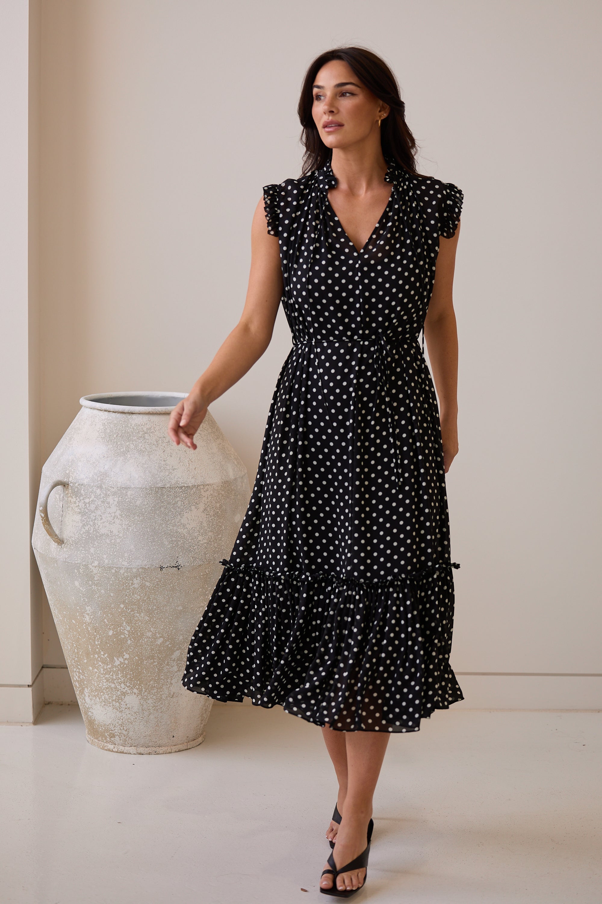 A polka dot dress 2025