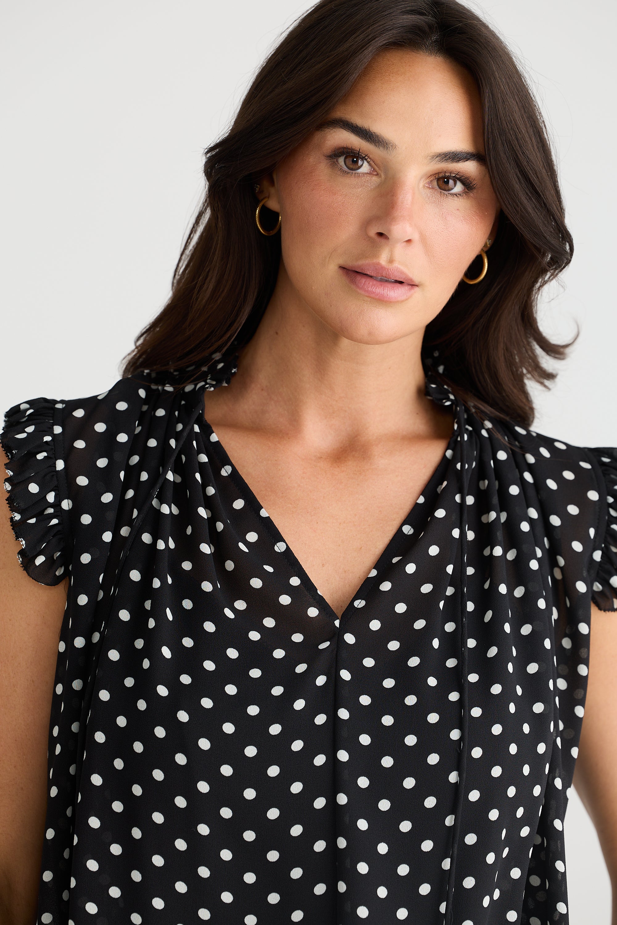 Broadway Top - Polka Dot