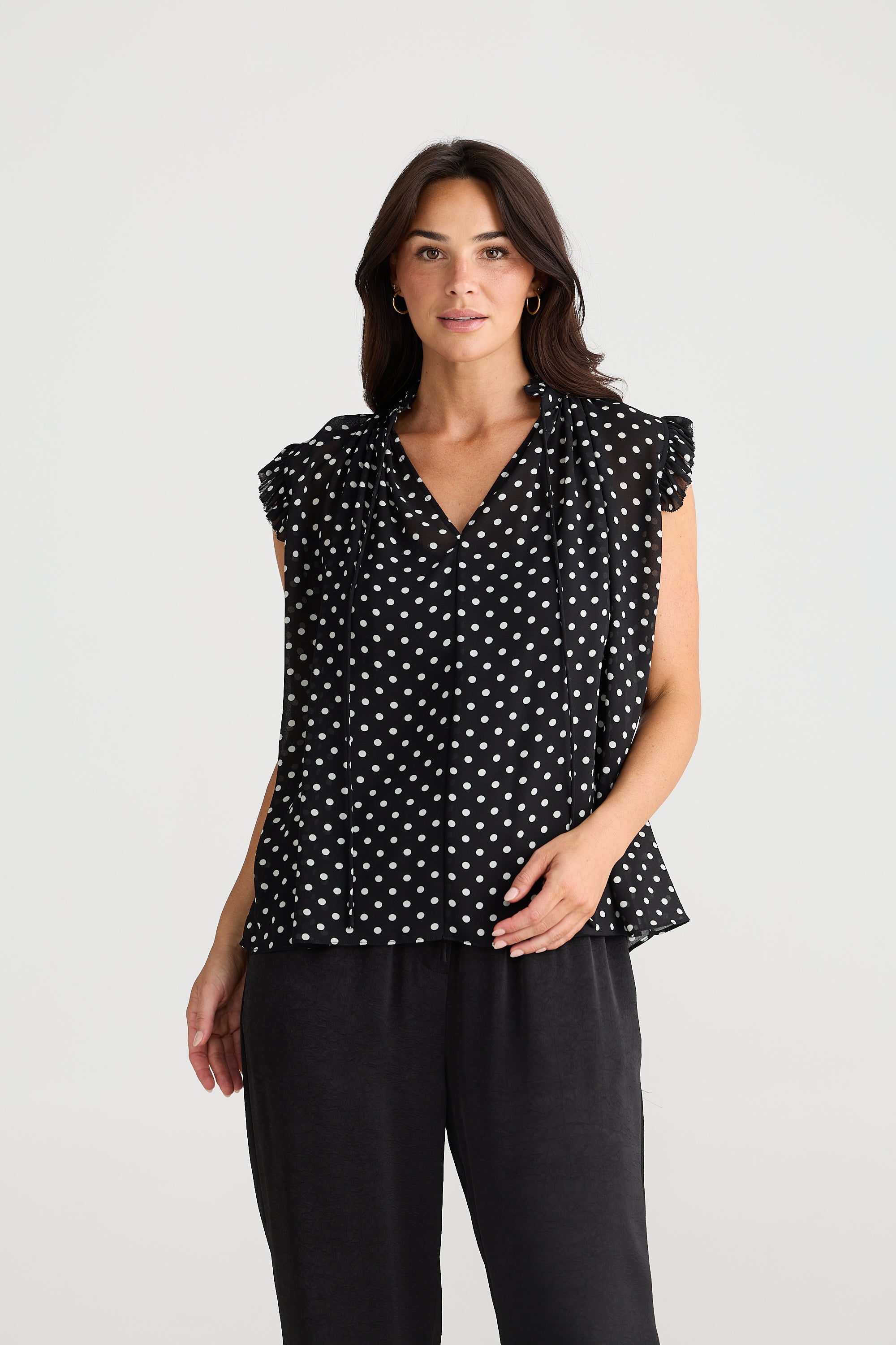 Broadway Top - Polka Dot