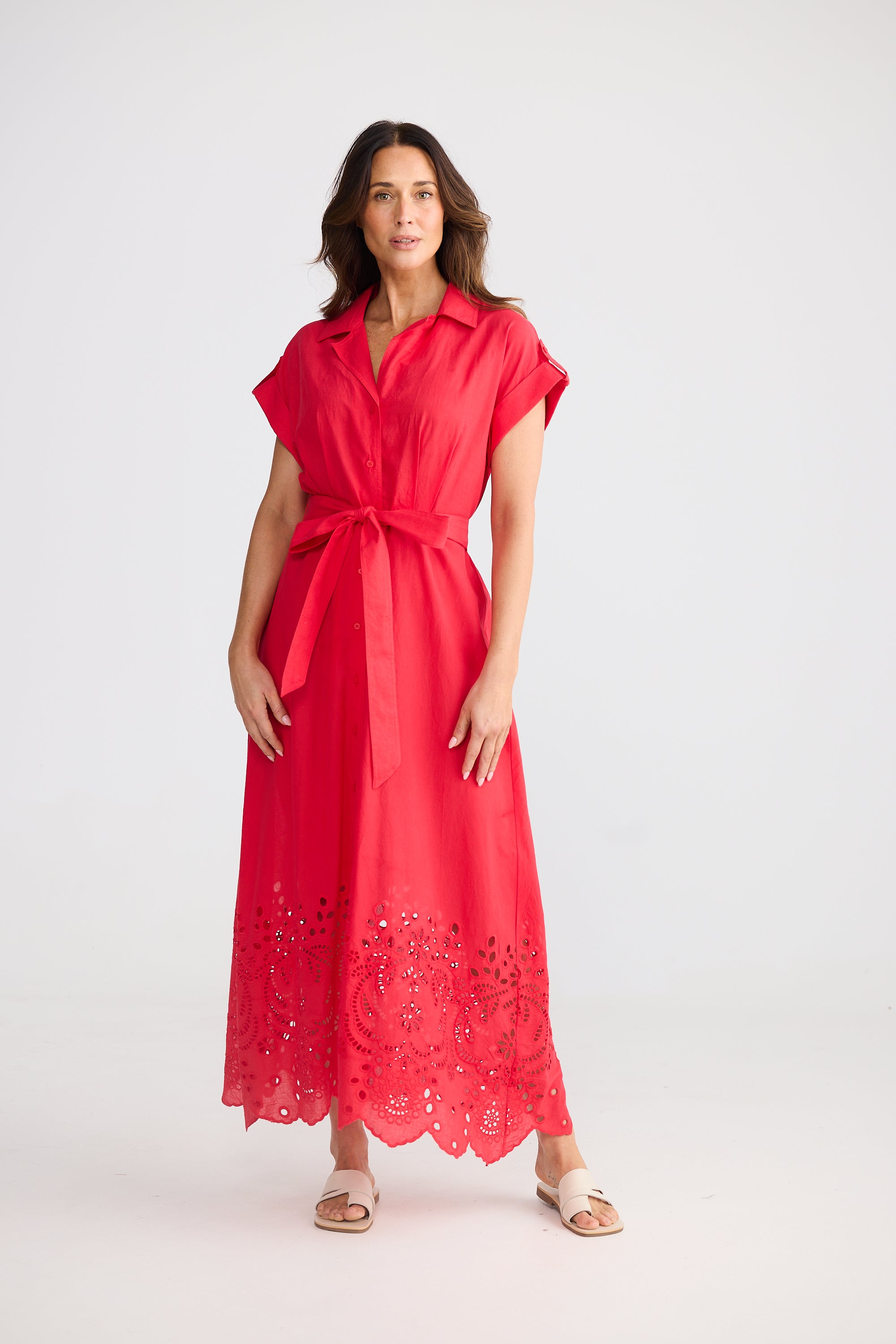 Versailles Dress- Chilli