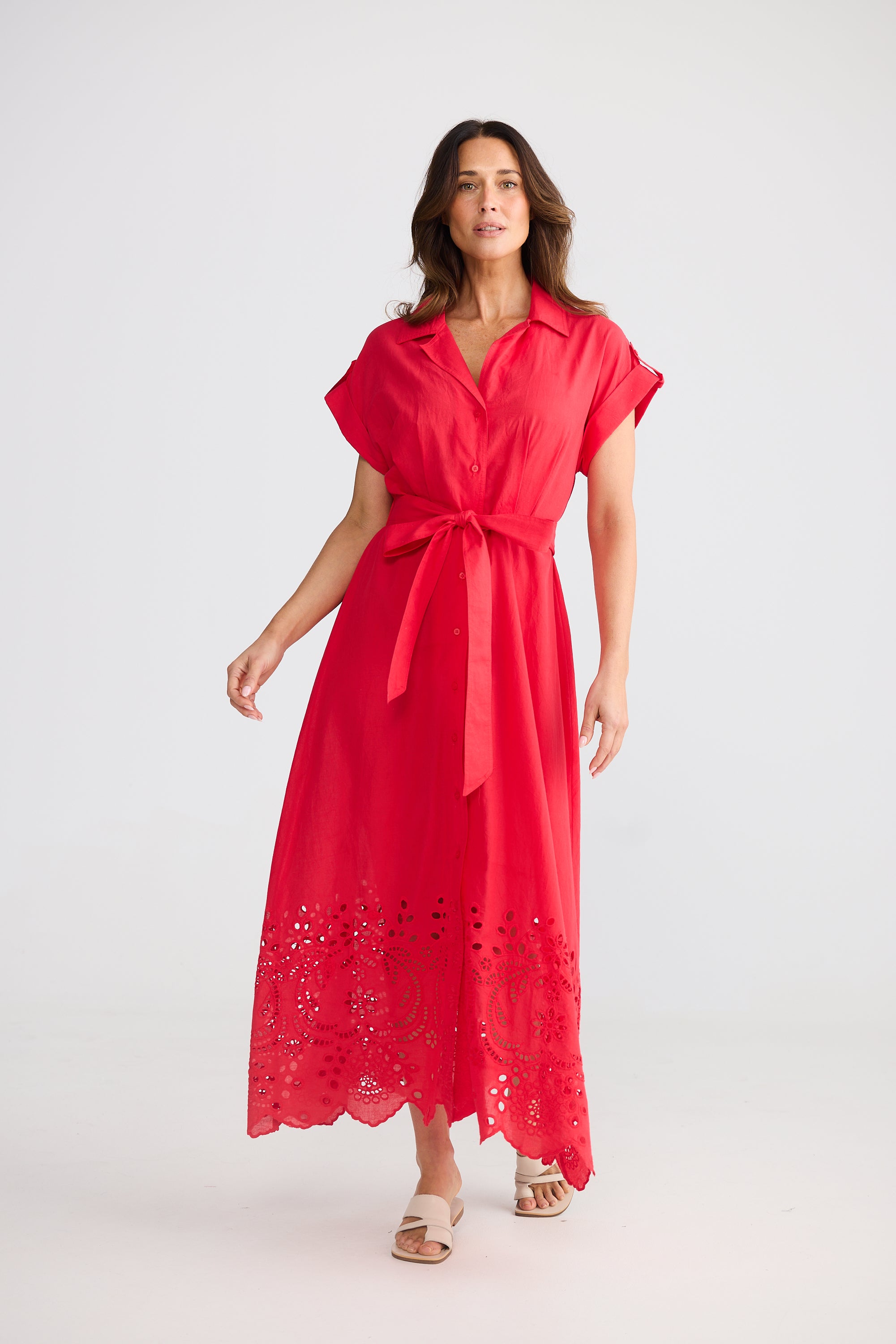 Versailles Dress- Chilli