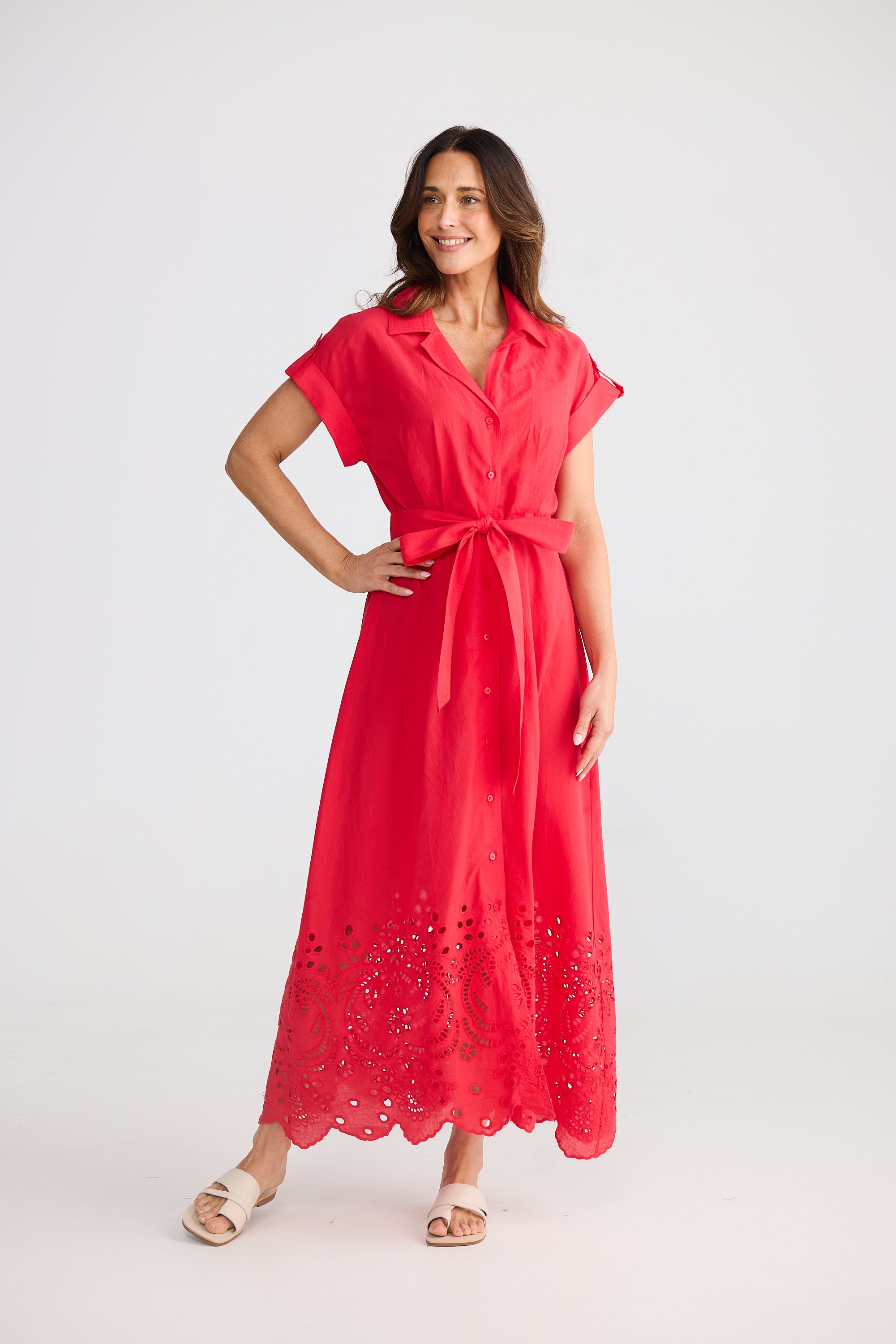 Versailles Dress- Chilli