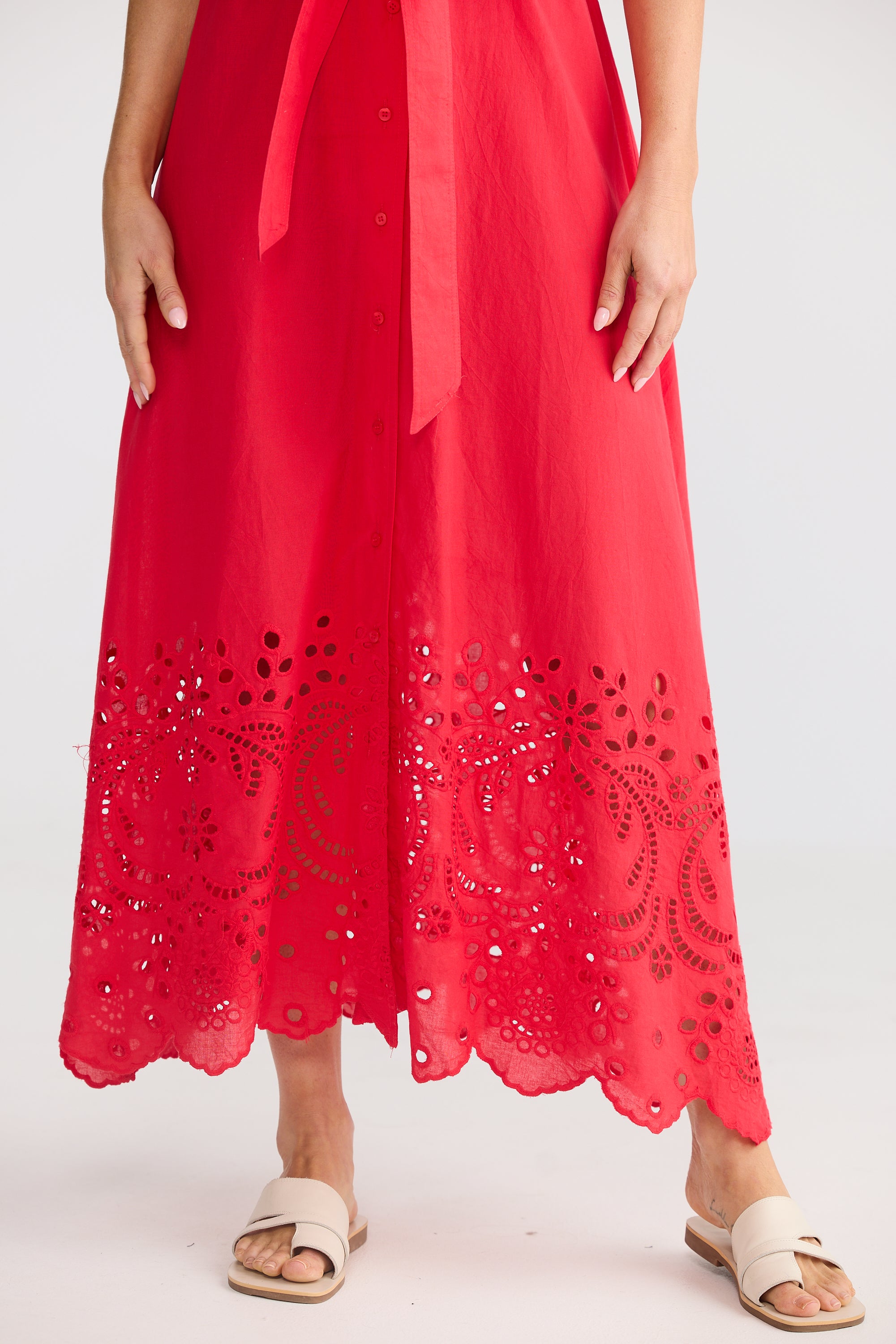 Versailles Dress- Chilli