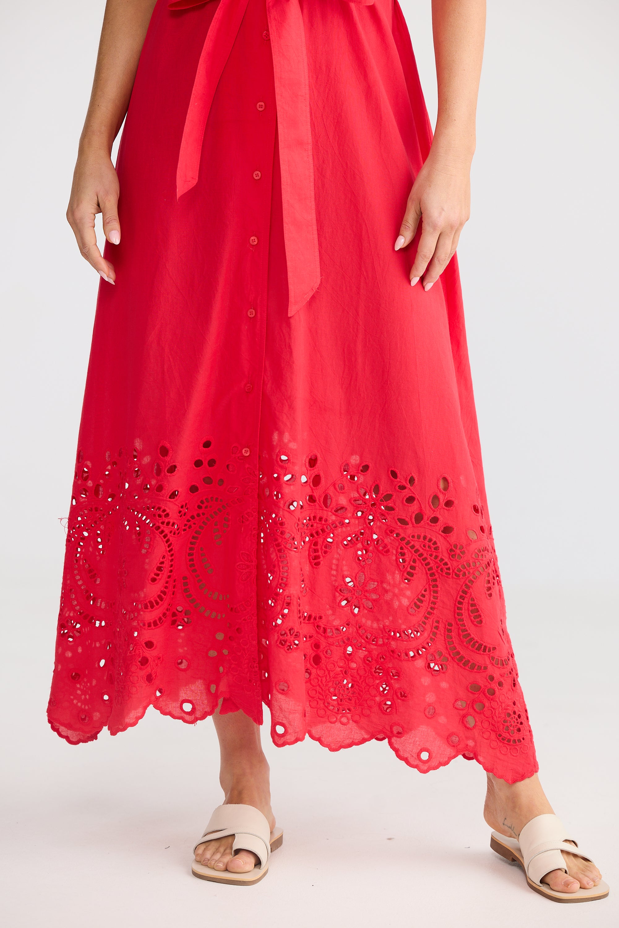 Versailles Dress- Chilli